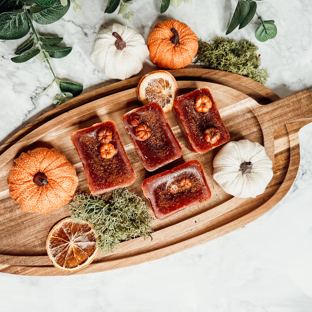 Pumpkin Buttercream XL Wax Melts Natural 4 Cubes 2oz Each Pumpkin Spice