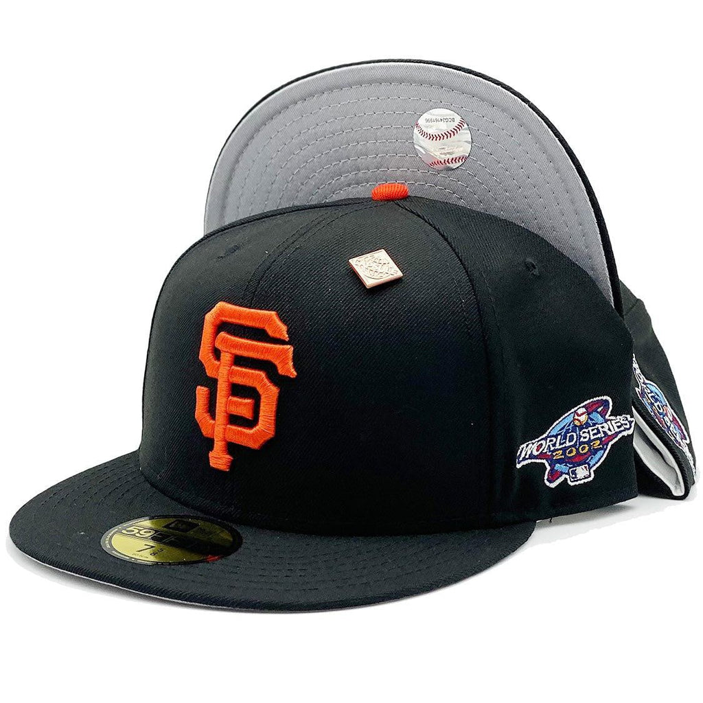 San Francisco Giants Basics 2002 World Series Patch Fitted Hat