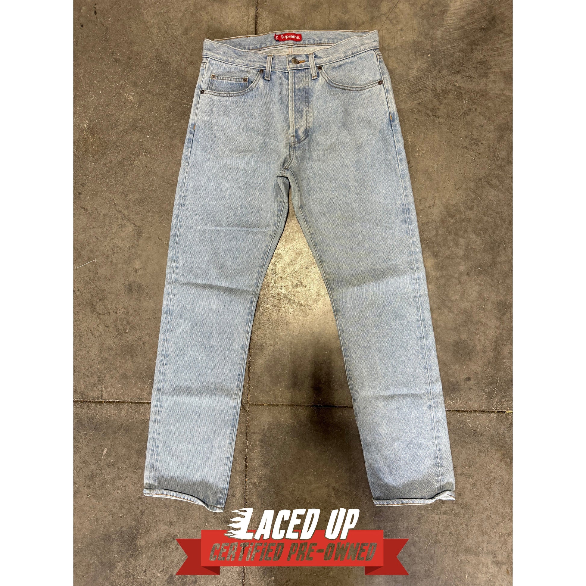 PRE OWNED CLOTHING "Supreme Washed Regular