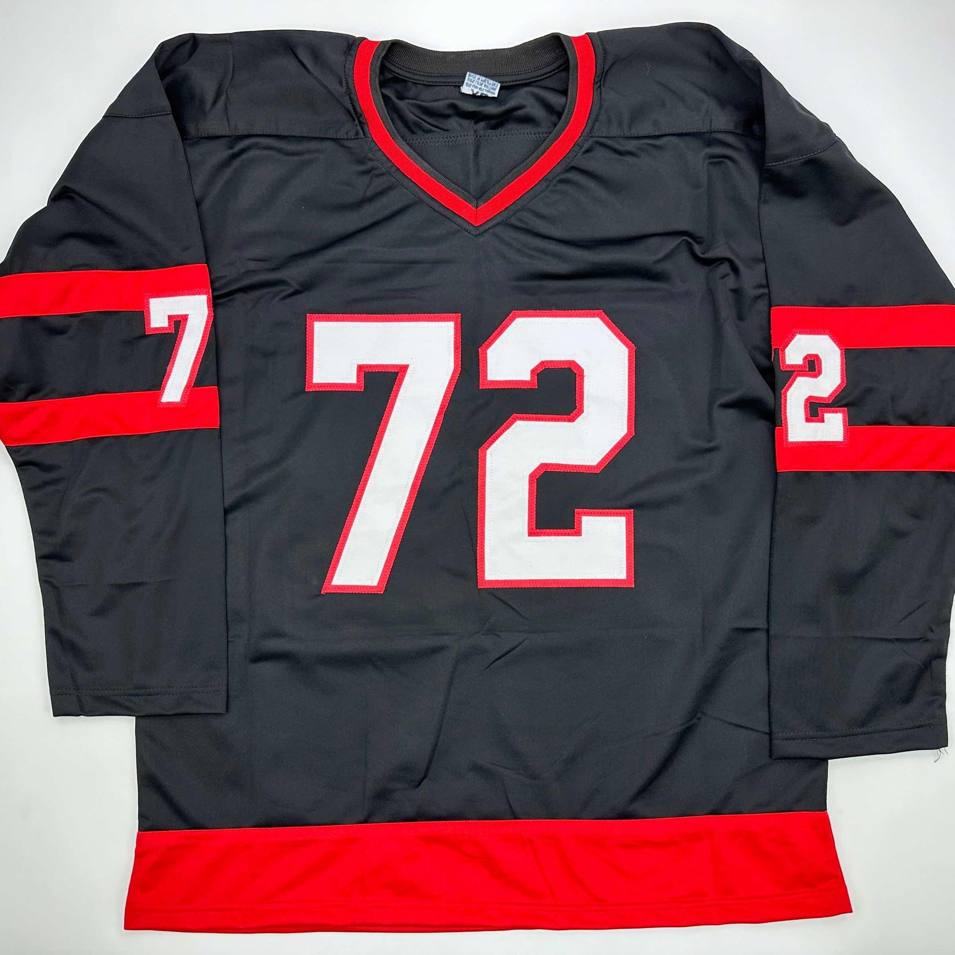 Autographed/Signed Thomas Chabot Ottawa Black Hockey Jersey JSA COA