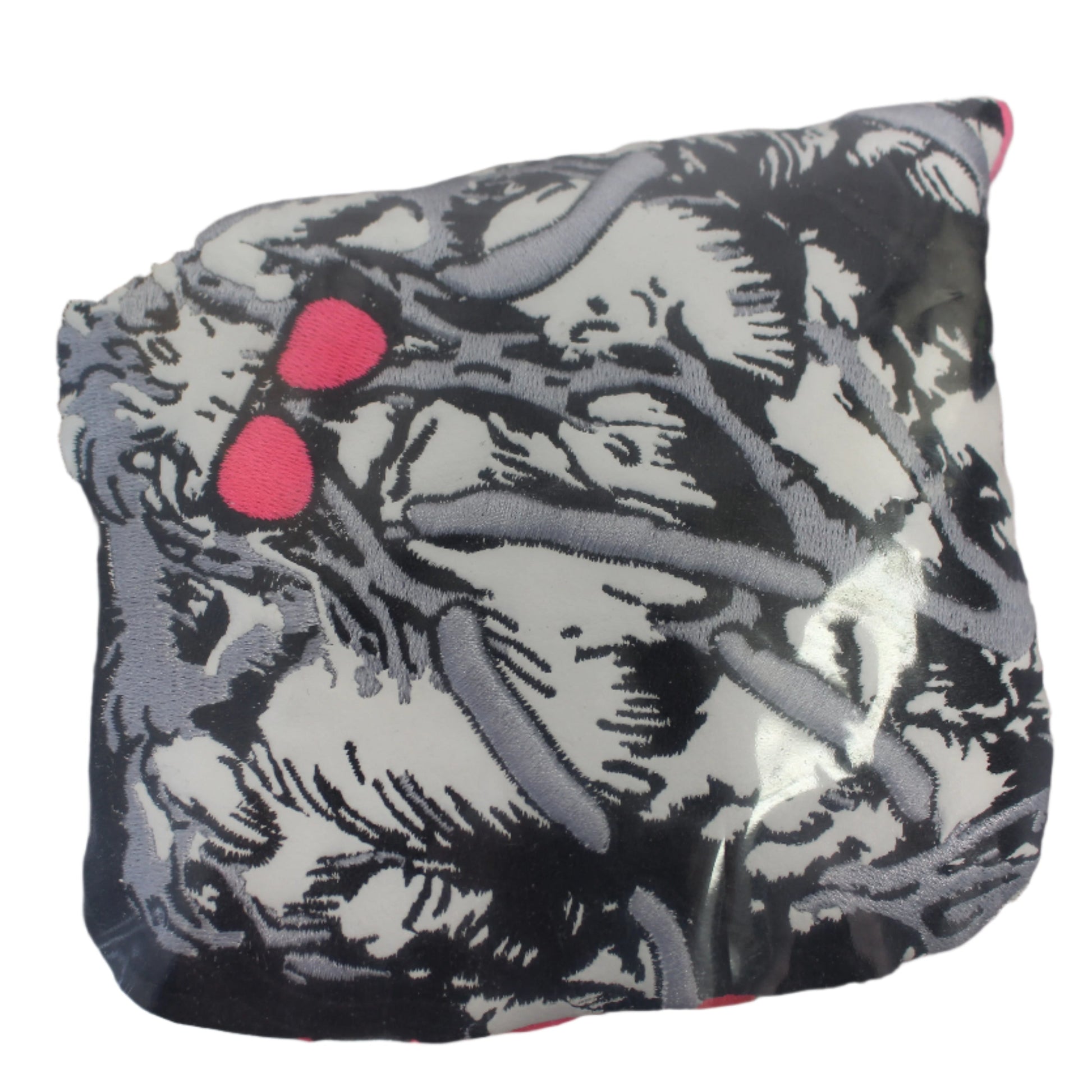 Swag Golf - Thing 6.0 (Yeti) Pink/Black Mallet Putter Headcover *opened, no bag*