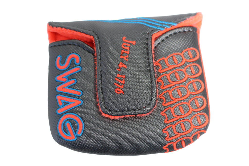Swag Golf - Shadow Creek (Benjamin Franklin) Liberty Bell *opened* Mallet Putter Headcover