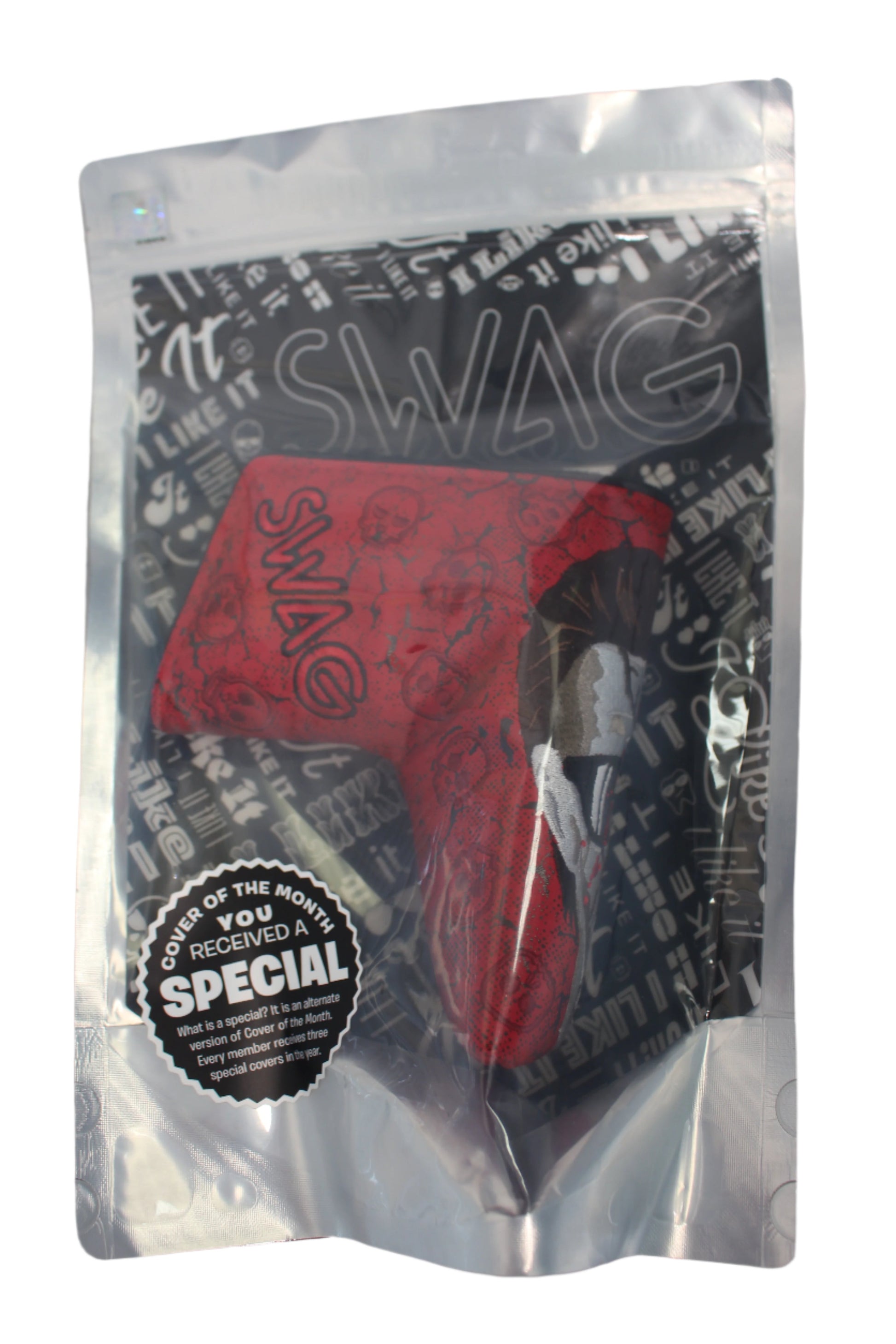 Swag Golf - October (Michael Meyers) Special Blade Putter Headcover *opened, no bag*