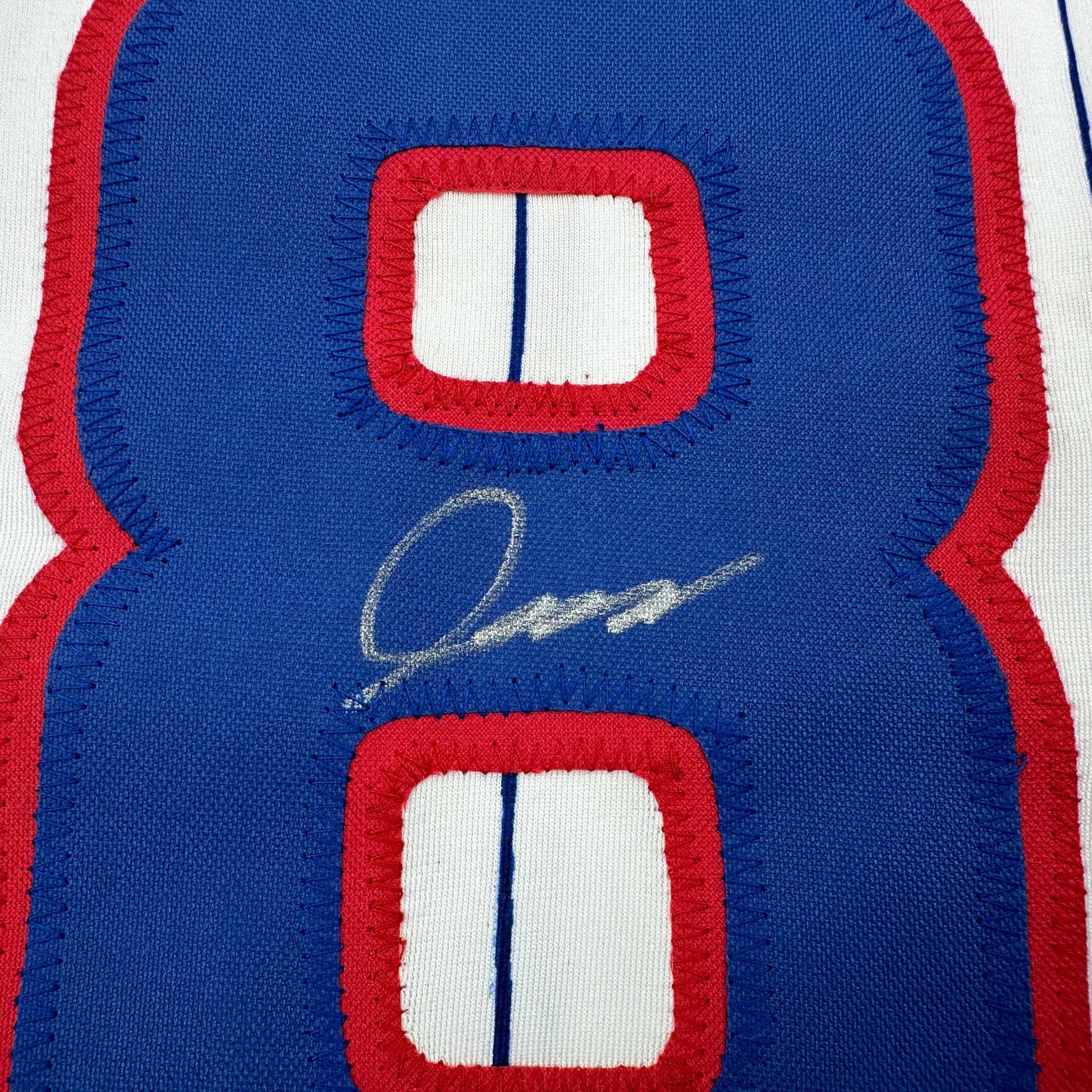 Autographed/Signed Shota Imanaga Chicago Pinstripe Baseball Jersey Beckett BAS COA
