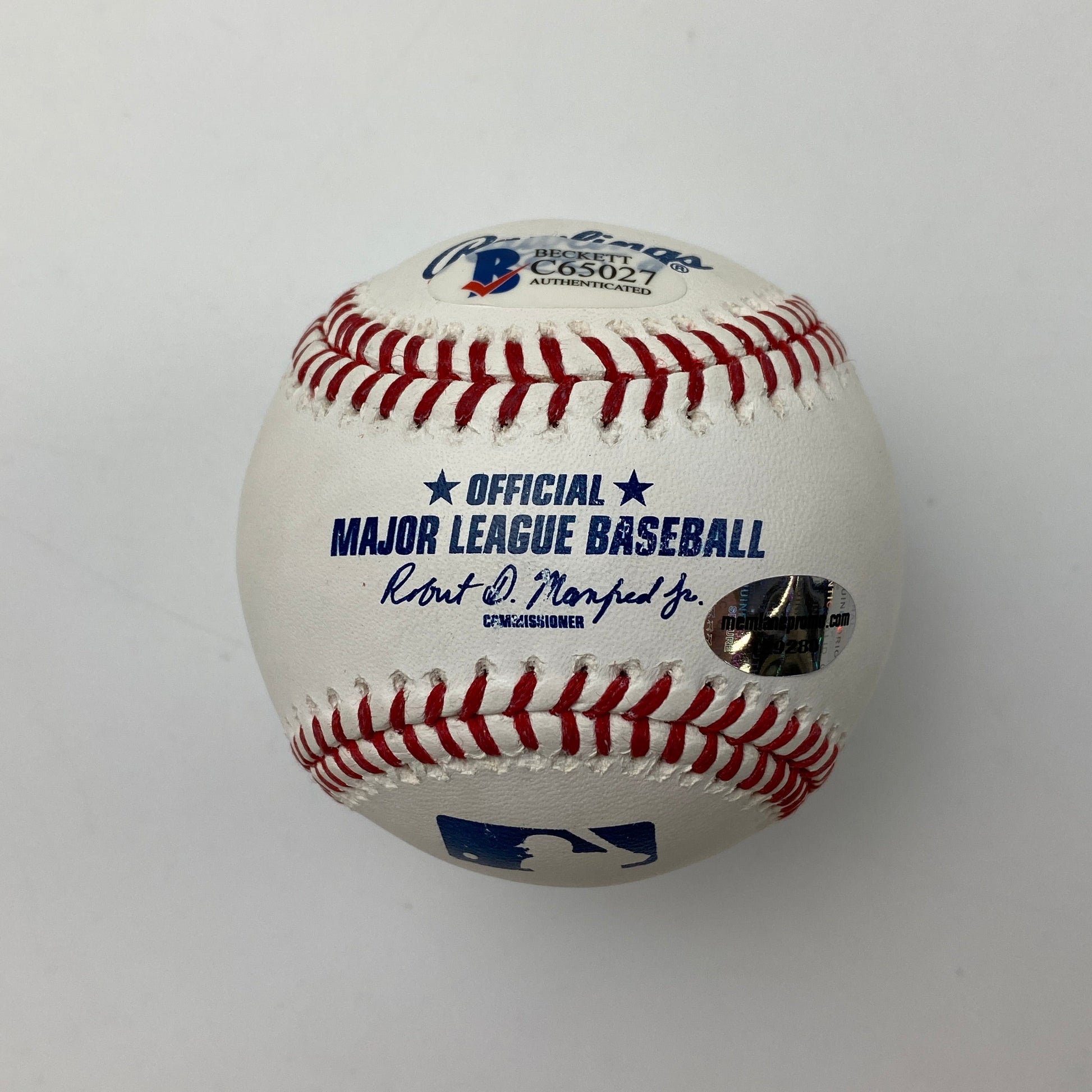 Autographed/Signed Felix Hernandez Rawlings Official Major League Baseball ROML Beckett BAS COA Auto