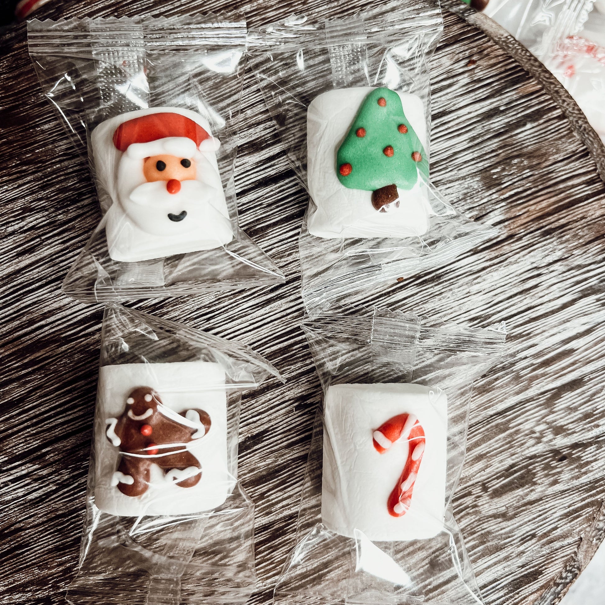 Gourmet Vanilla Marshmallows 24 Pack Individually Wrapped Soft Fluffy Hot Chocolate Toppers Gift