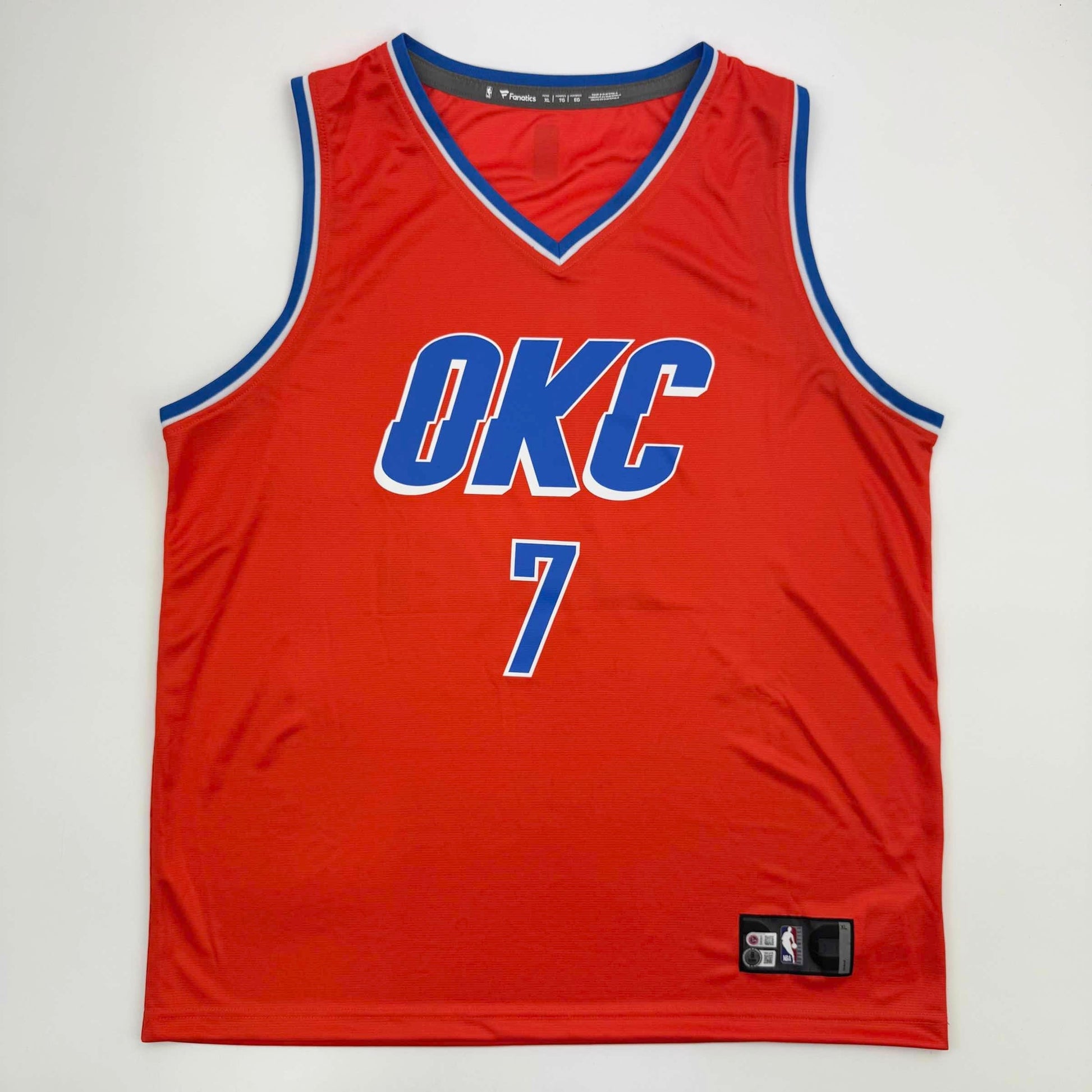 Autographed/Signed Chet Holmgren "OKC Rookie Blk Rec" Oklahoma City Thunder Orange Basketball Jersey Beckett BAS COA