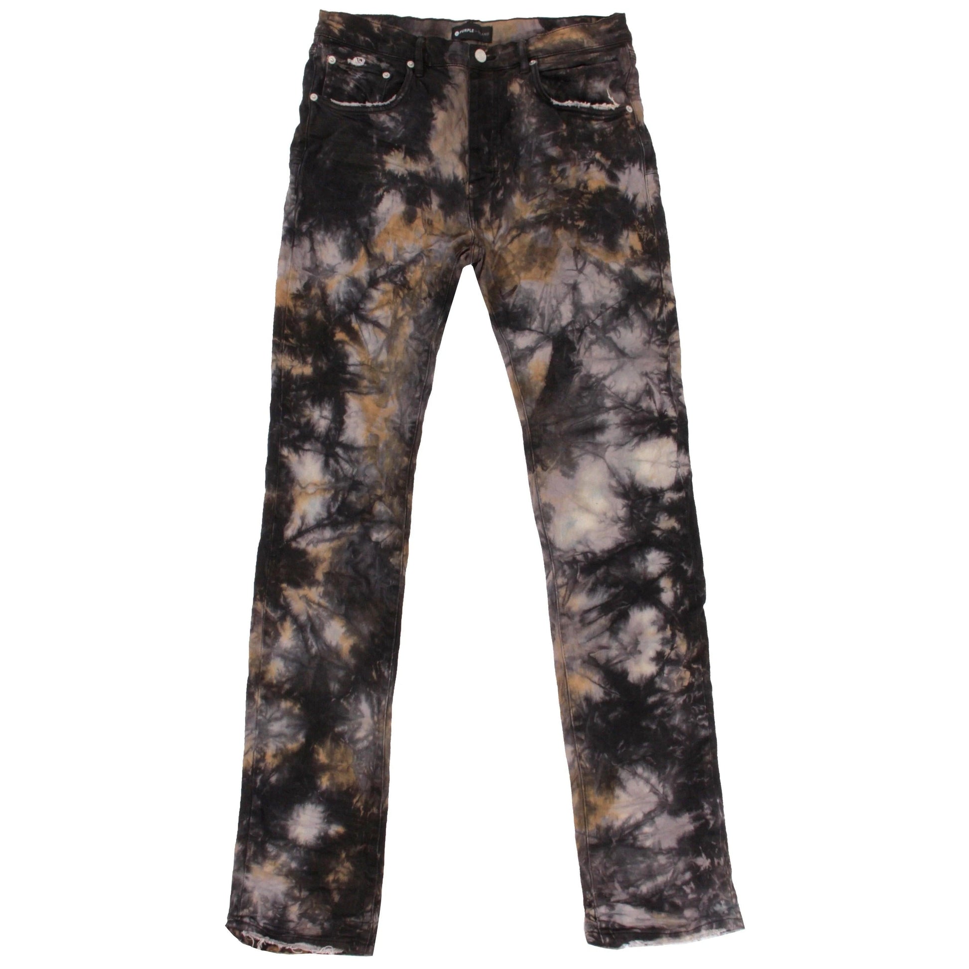 Purple Jeans  Clay Tie Dye Denim