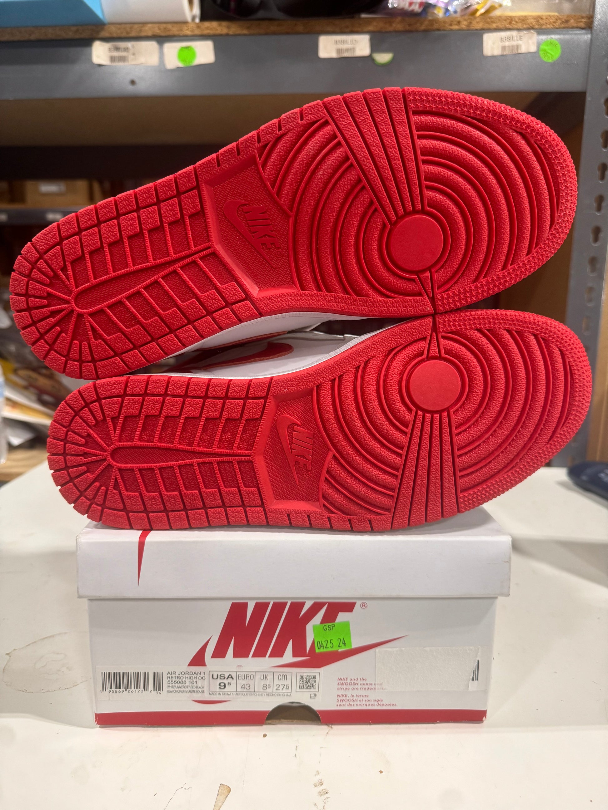 PRE OWNED Jordan 1 Retro High OG "Heritage" *Conditional*