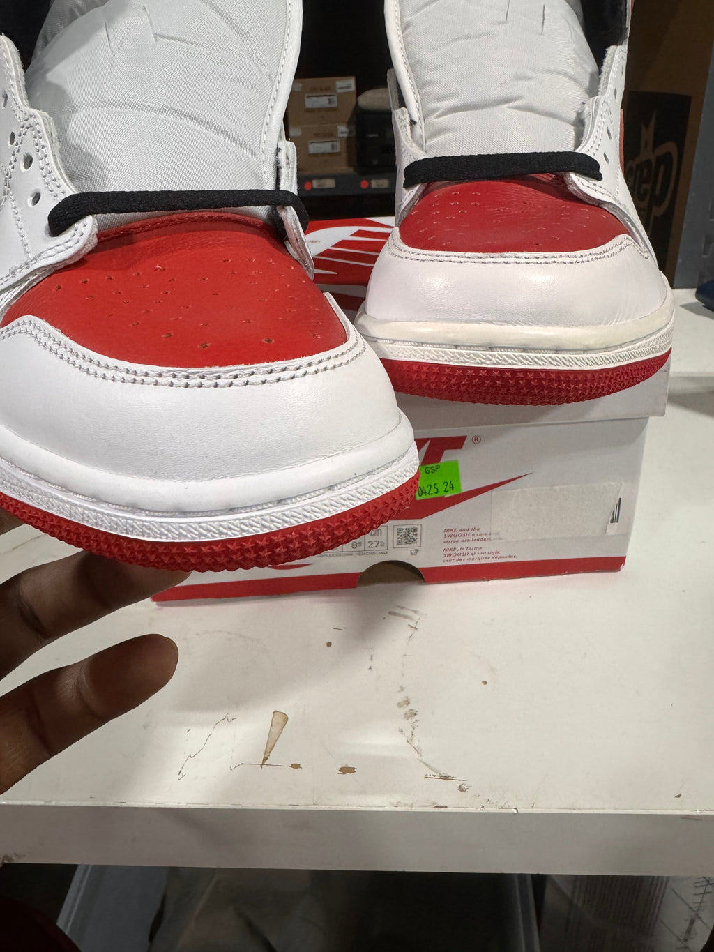 PRE OWNED Jordan 1 Retro High OG "Heritage" *Conditional*