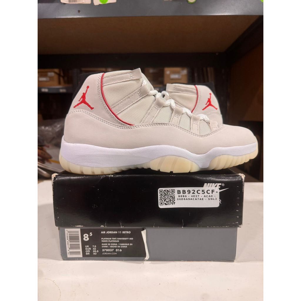 PRE OWNED Jordan 11 Retro Platinum *Conditional* (2021)