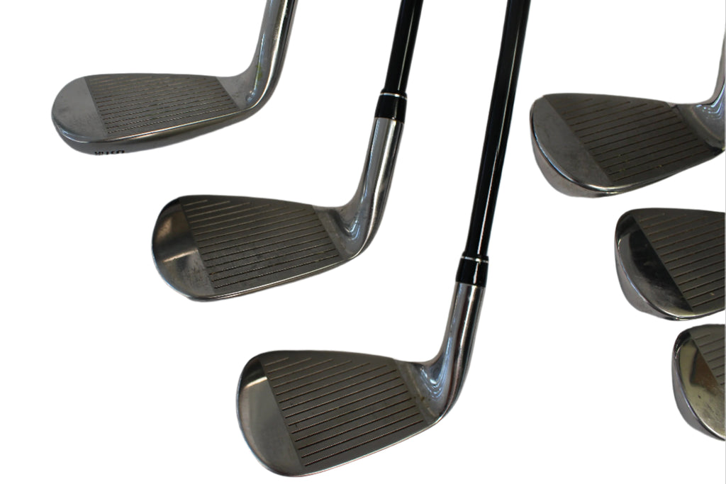 Pre-Owned Callaway Paradym Ai Smoke Max Fast 6-PW, AW, SW Iron Set w/ Tensei Blue 40 R2 (Senior) Shafts (Average)