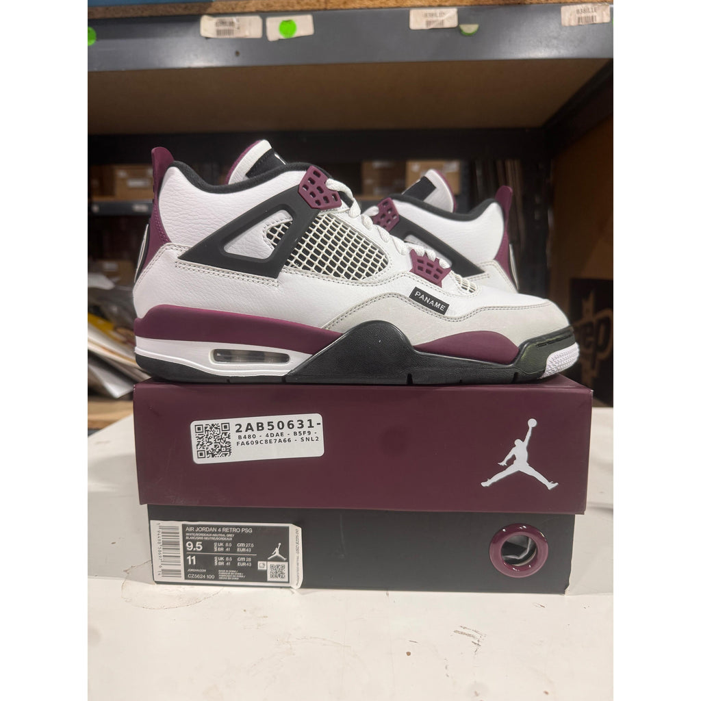 PRE OWNED Jordan 4 Retro PSG Paris Saint-Germain *Conditional*