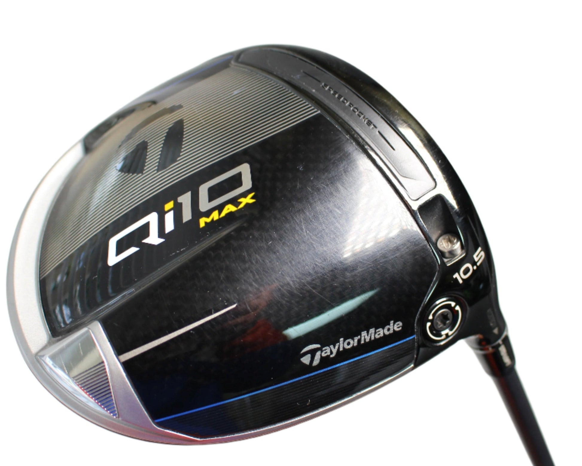 Pre-Owned Taylormade Qi10 Max 10.5 Driver w/ AutoFlex Pink 505 X (100-110 MPH) (X-Stiff) (46.5 Inch) Shaft (Mint)