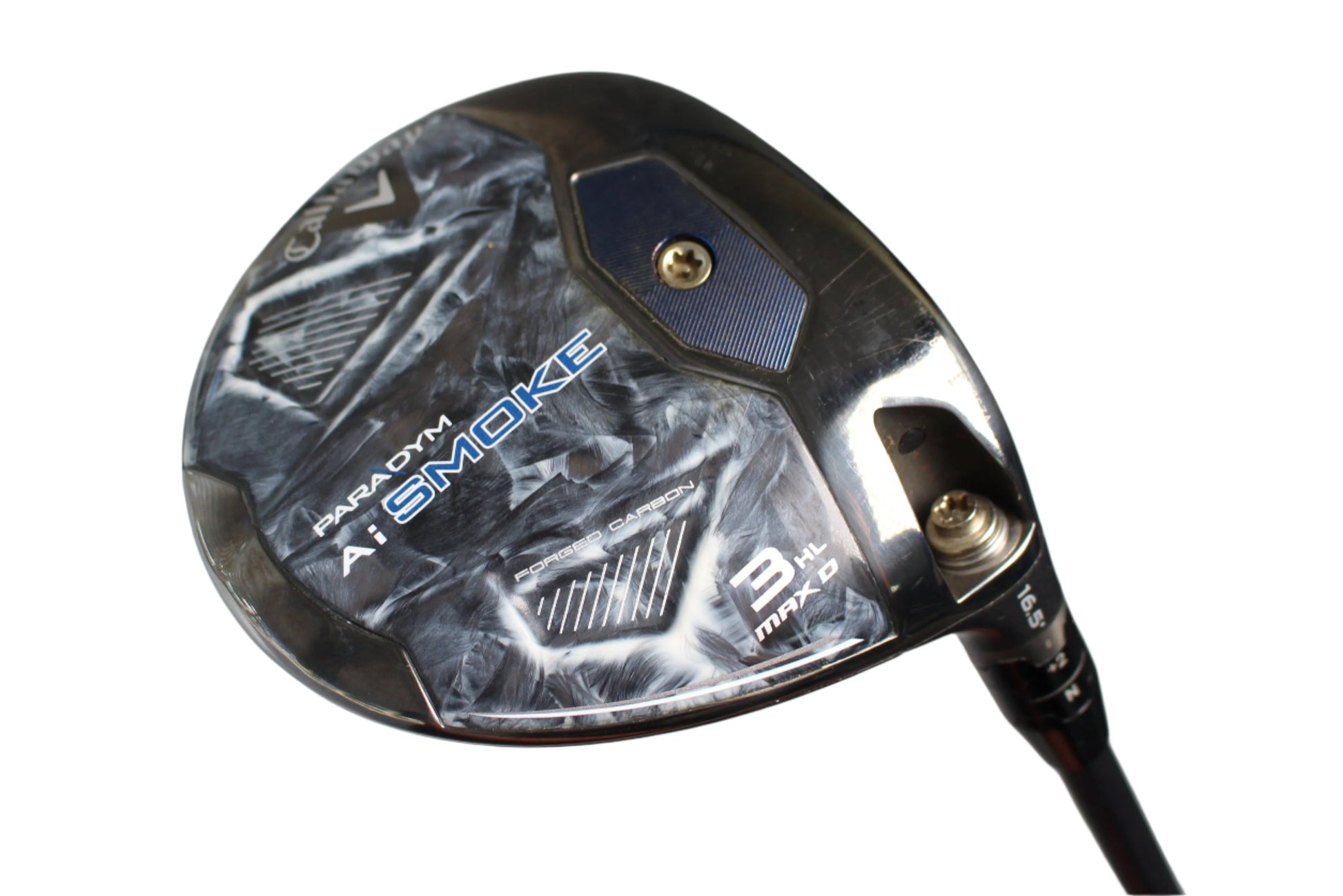 Pre-Owned Callaway Paradym Ai Smoke Max D (16.5) 3 HL Fairway Wood w/ AutoFlex Yellow SF405 (85-100mph)(Regular)(44.25 Inch) Shaft (Above Average)