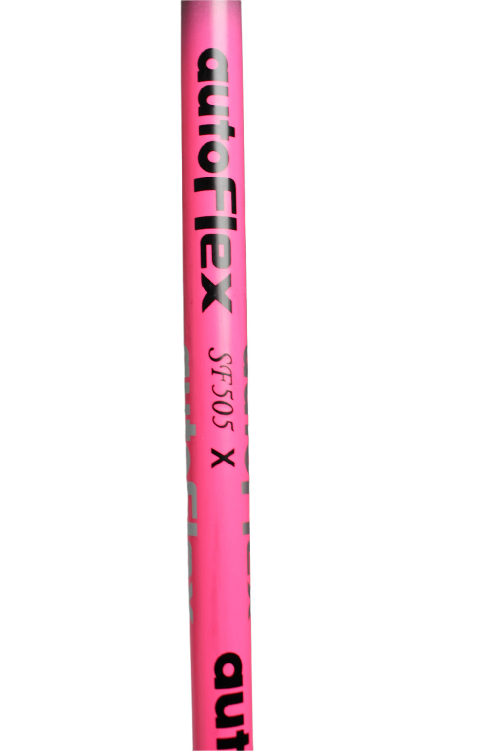 Pre-Owned Pink AutoFlex SF505 X-Stiff (100-110 mph) (Stiff) Driver Shaft (45 Inch) w/ Callaway Tip Adapter and Standard MCC Golf Pride Grip (Above Average)