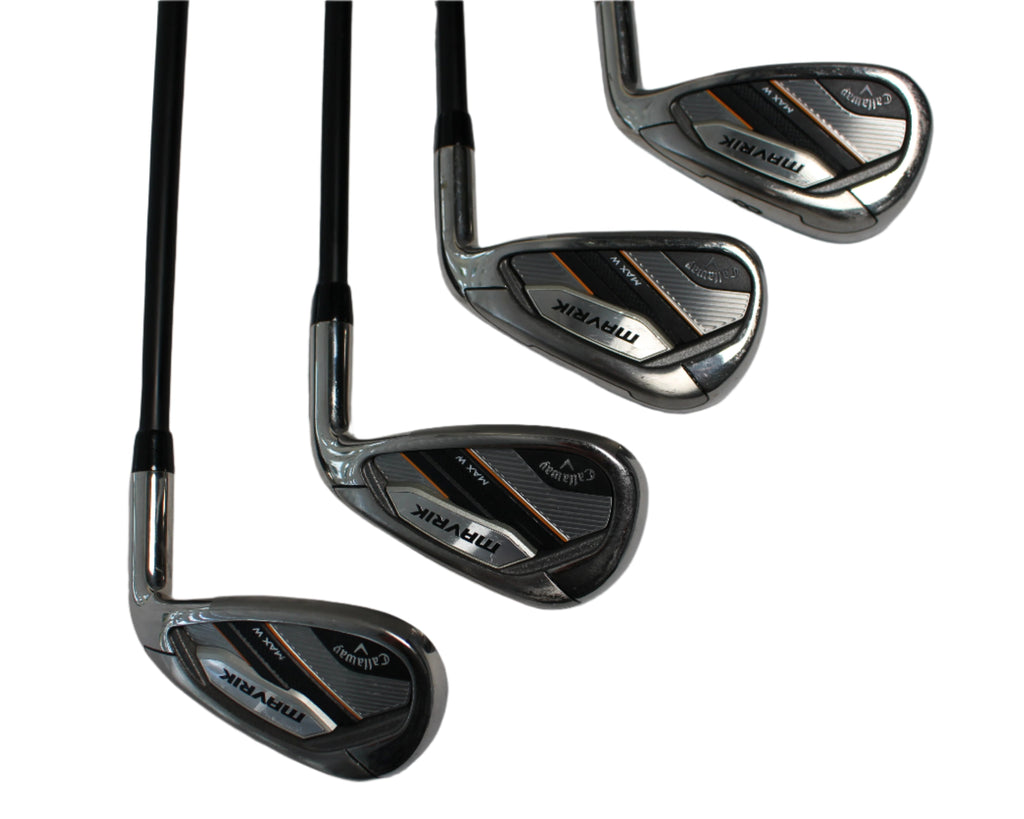 Pre-Owned Callaway Mavrik Max W: 7-PW Ladies Iron Set w/ UST Mamiya Helium 50 L (Ladies) Shafts (Average)