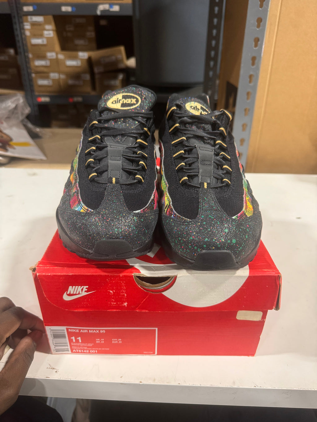 PRE OWNED Nike Air Max 95 Galaxy Splatter *Conditional*