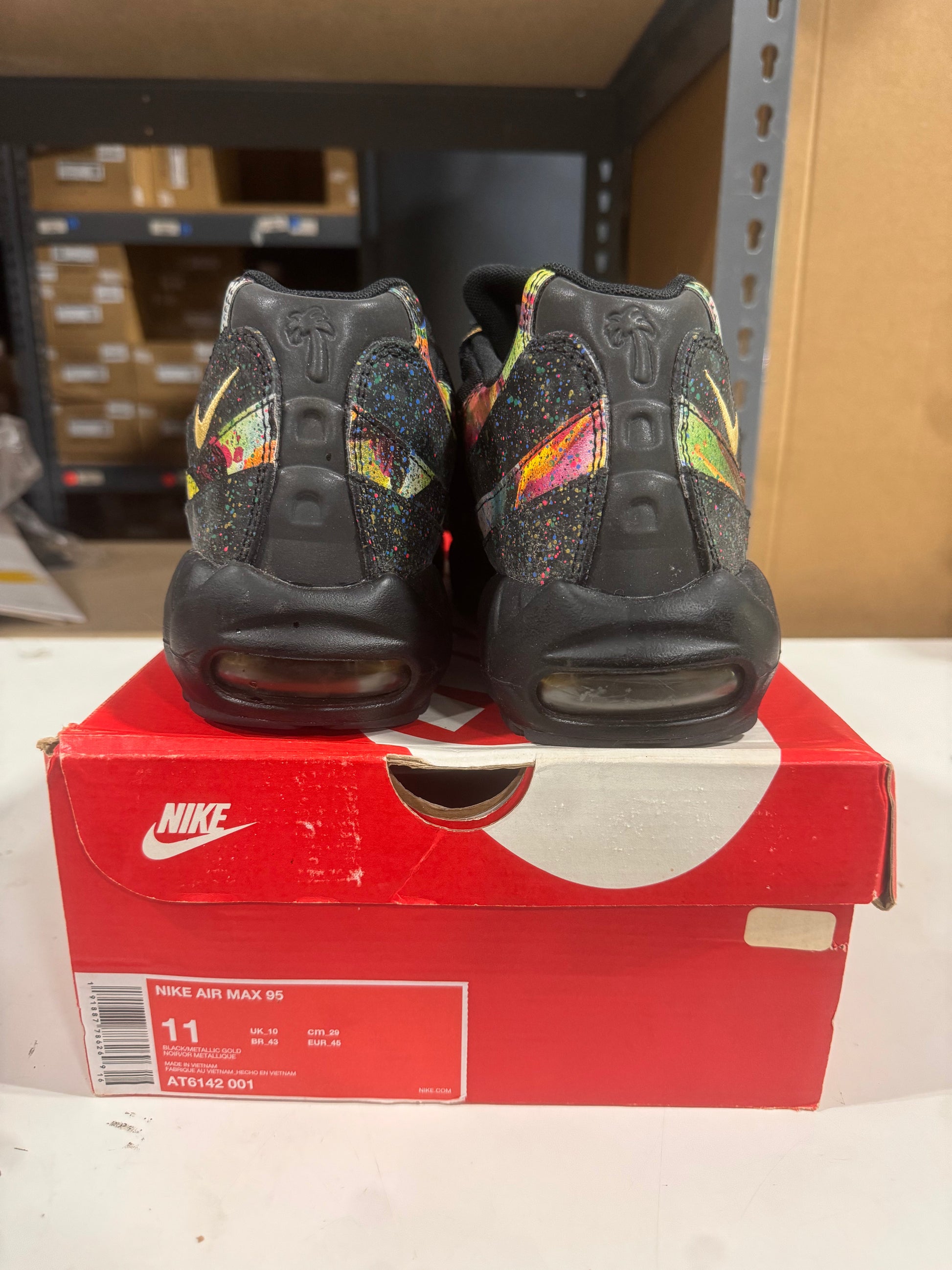 PRE OWNED Nike Air Max 95 Galaxy Splatter *Conditional*