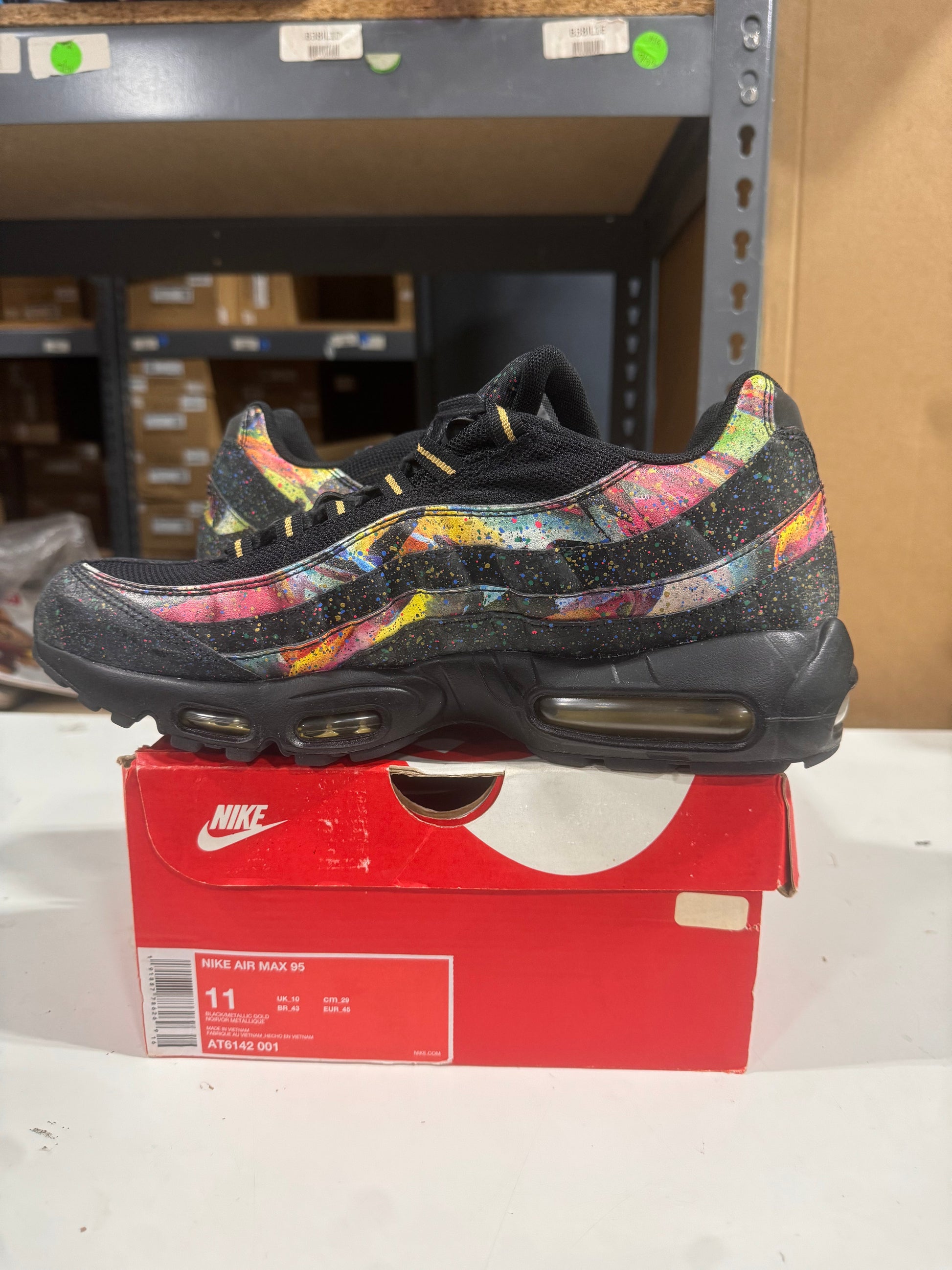 PRE OWNED Nike Air Max 95 Galaxy Splatter *Conditional*