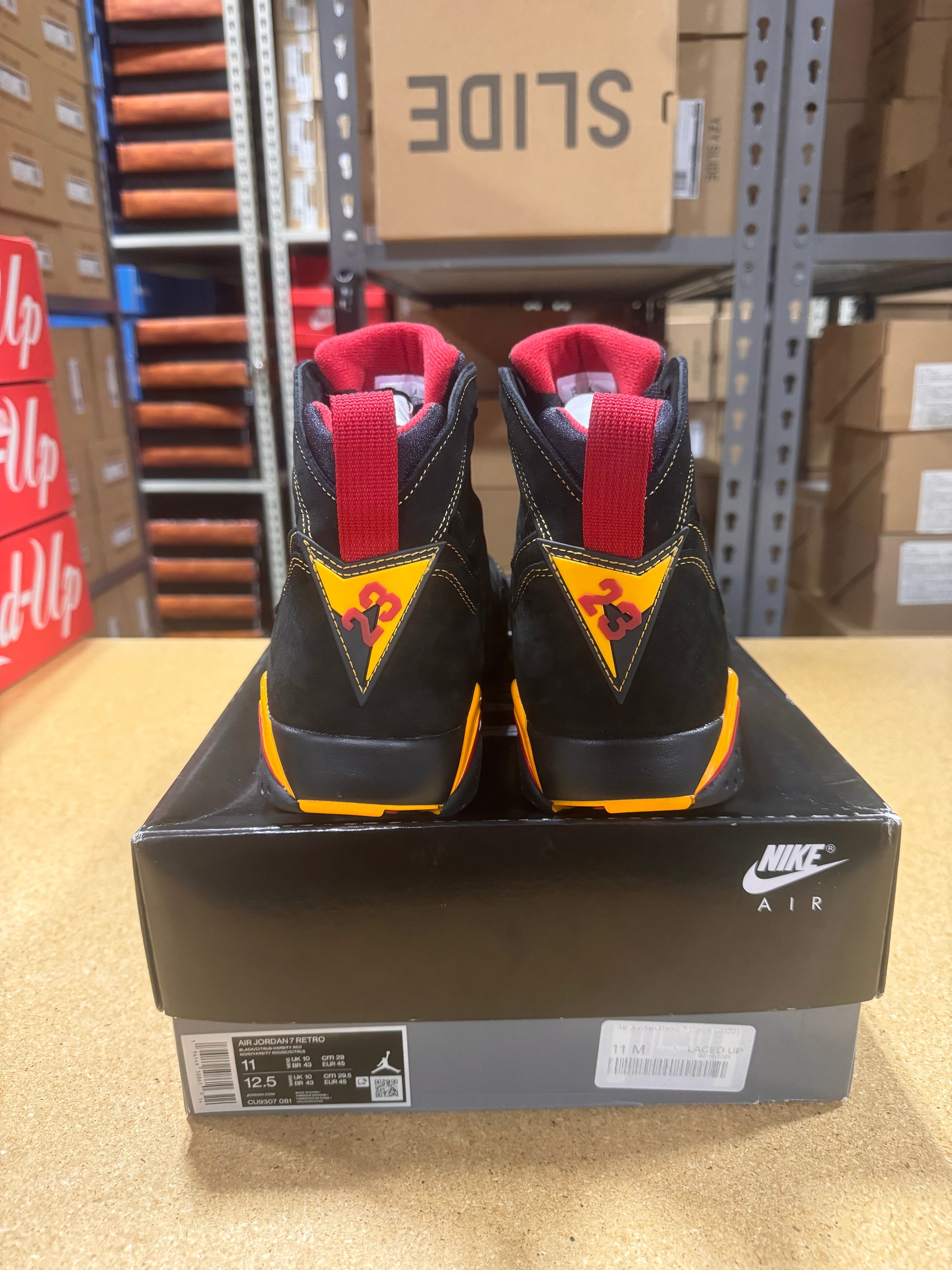 PRE OWNED Jordan 7 Retro Citrus (2022) DS *Conditional*