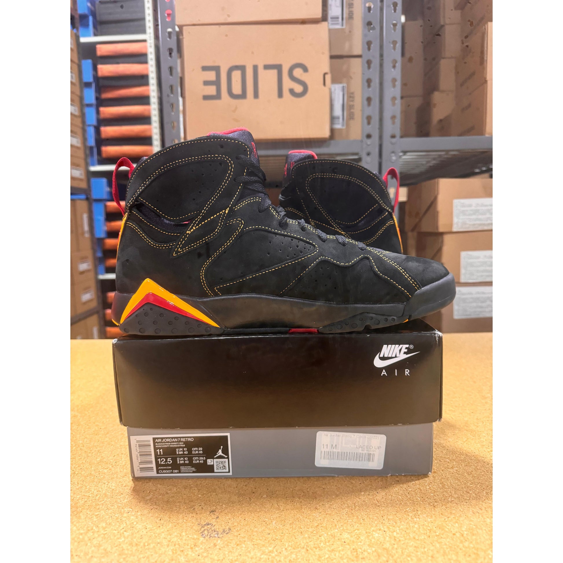 PRE OWNED Jordan 7 Retro Citrus (2022) DS *Conditional*