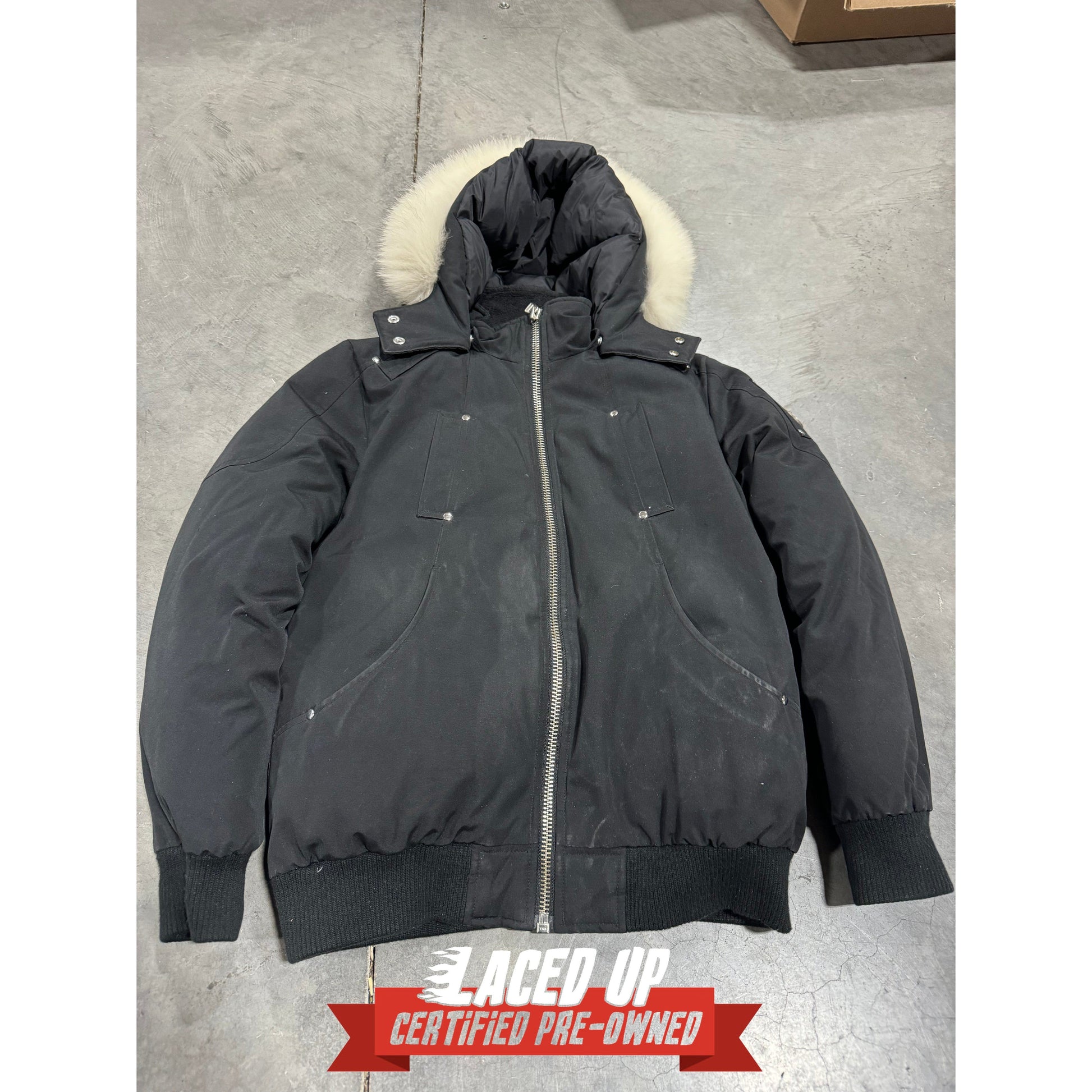 PRE OWNED Moose Knuckle Ballistic Bomber jacket