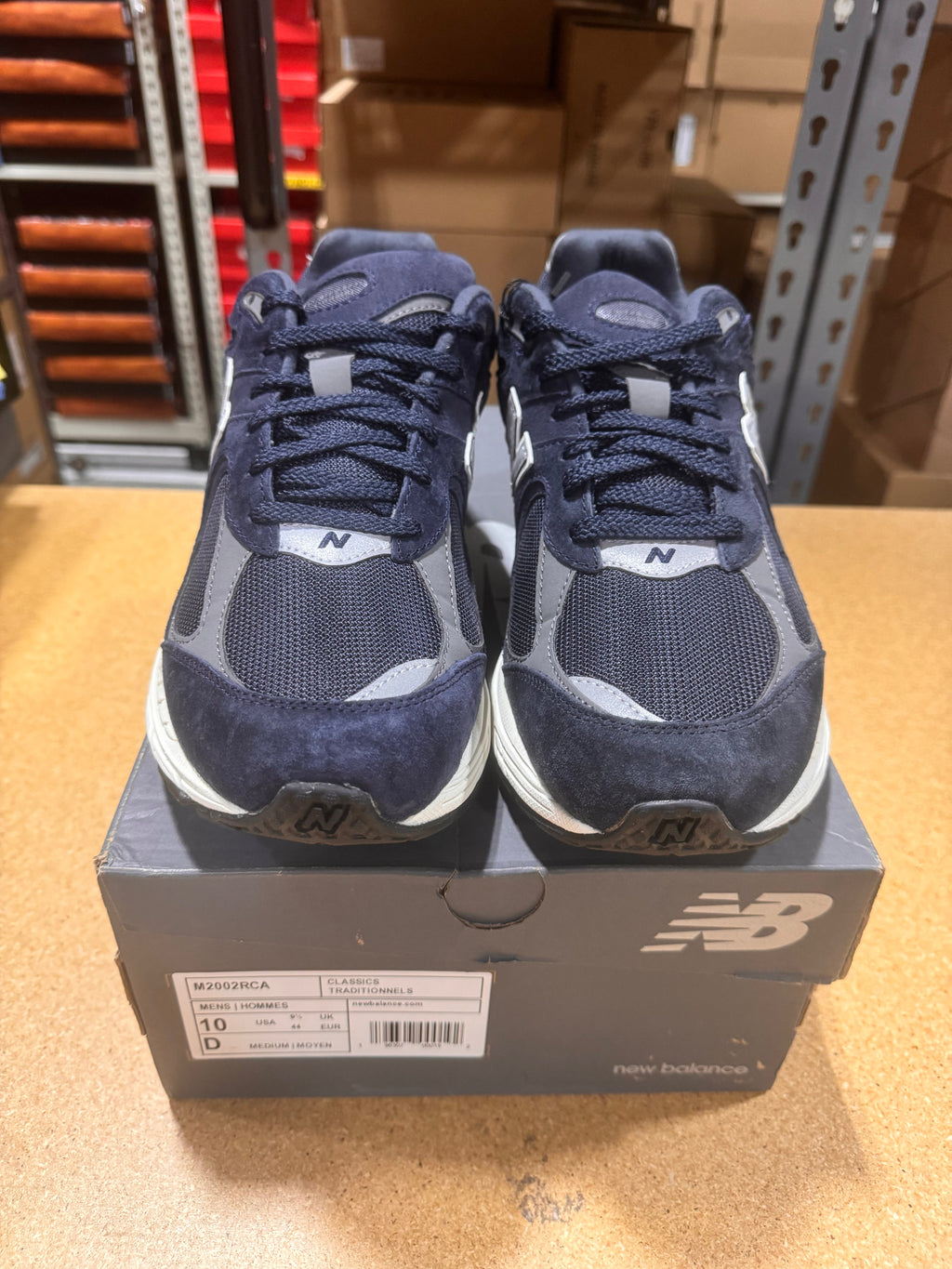 PRE OWNED New Balance 2002R Eclipse Navy *Conditional*