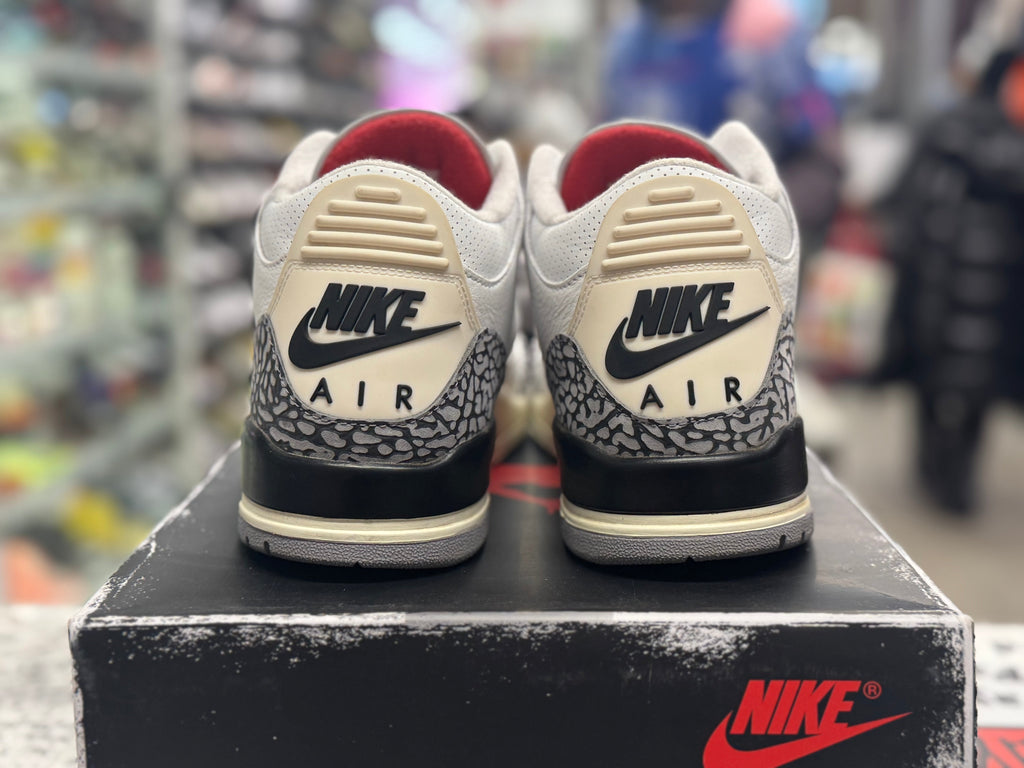 PRE OWNED Air Jordan Retro 3 "White Cement Reimagined"