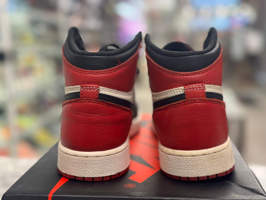 PRE OWNED Air Jordan Retro 1 "Bred Toe" GS