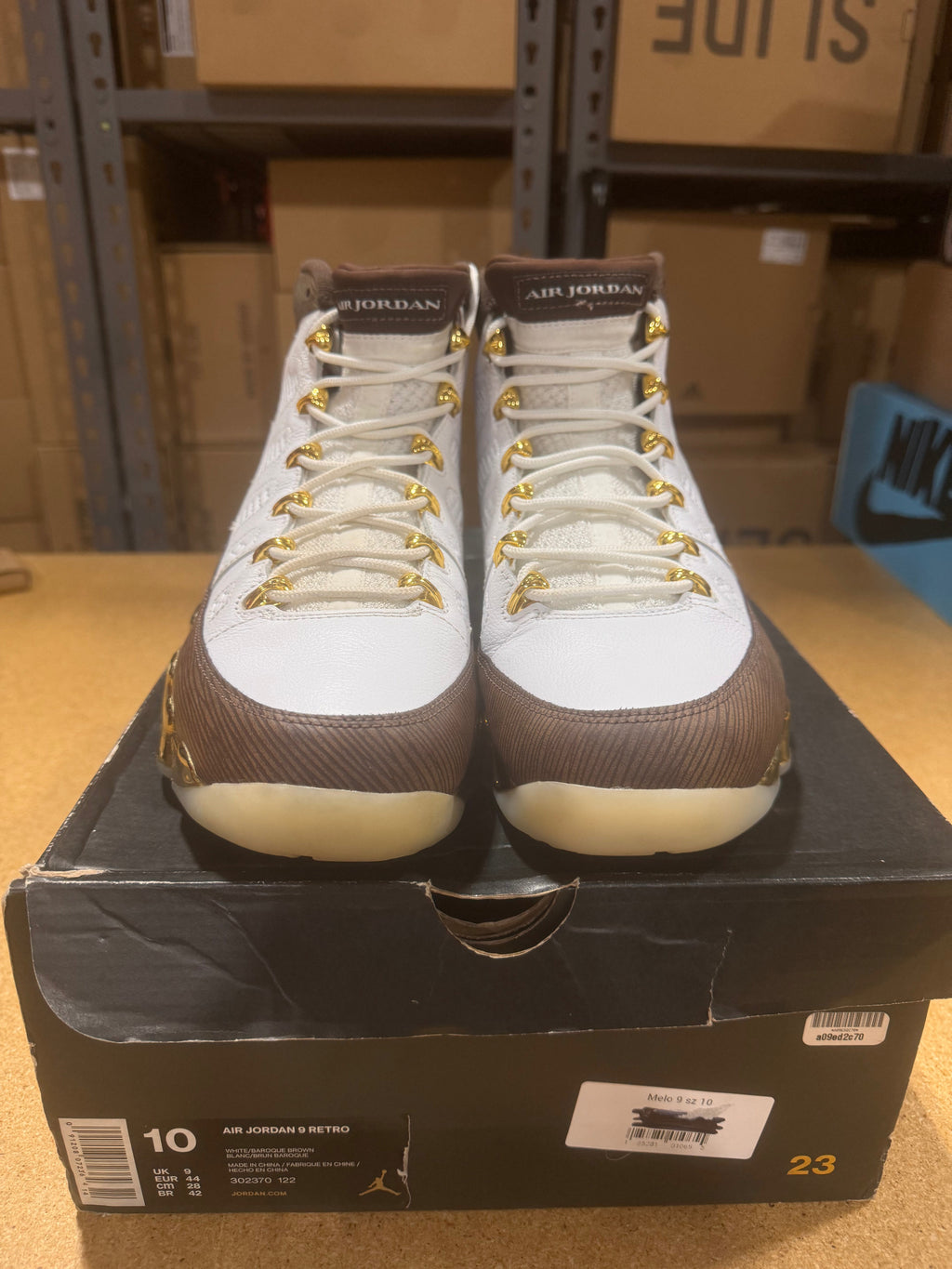 PRE OWNED Nike Jordan 9 Retro MOP Melo (2018)