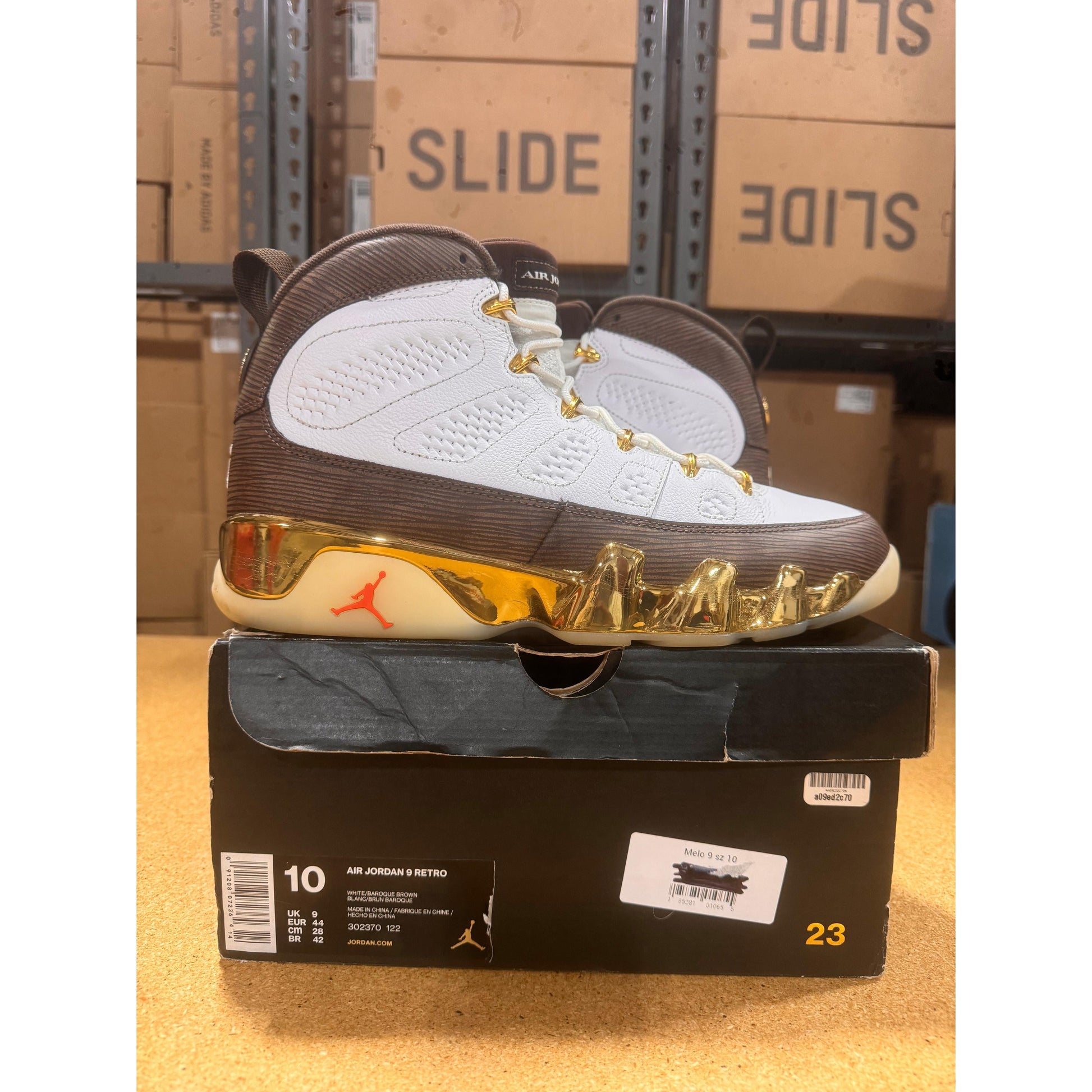 PRE OWNED Nike Jordan 9 Retro MOP Melo (2018)