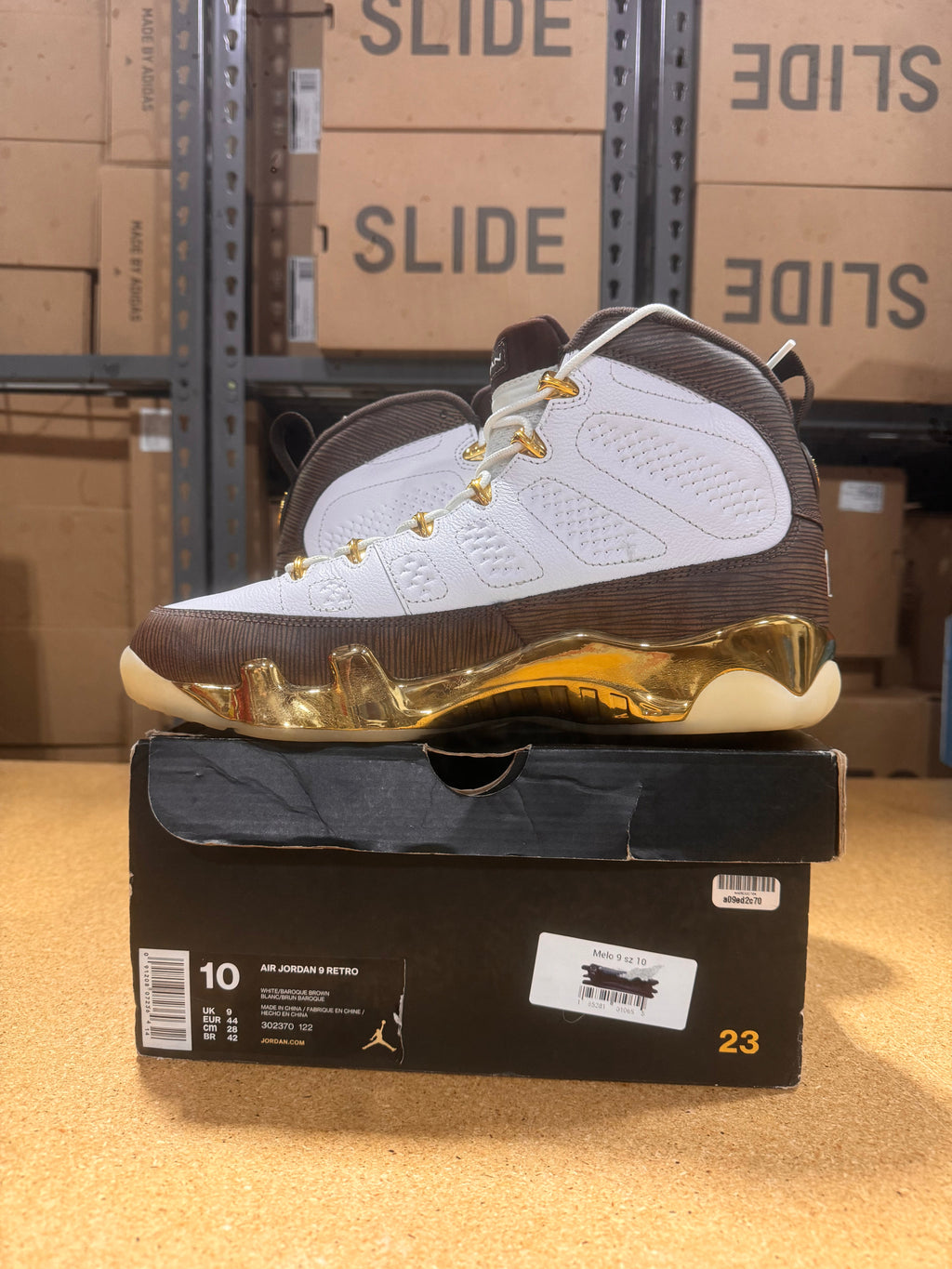 PRE OWNED Nike Jordan 9 Retro MOP Melo (2018)
