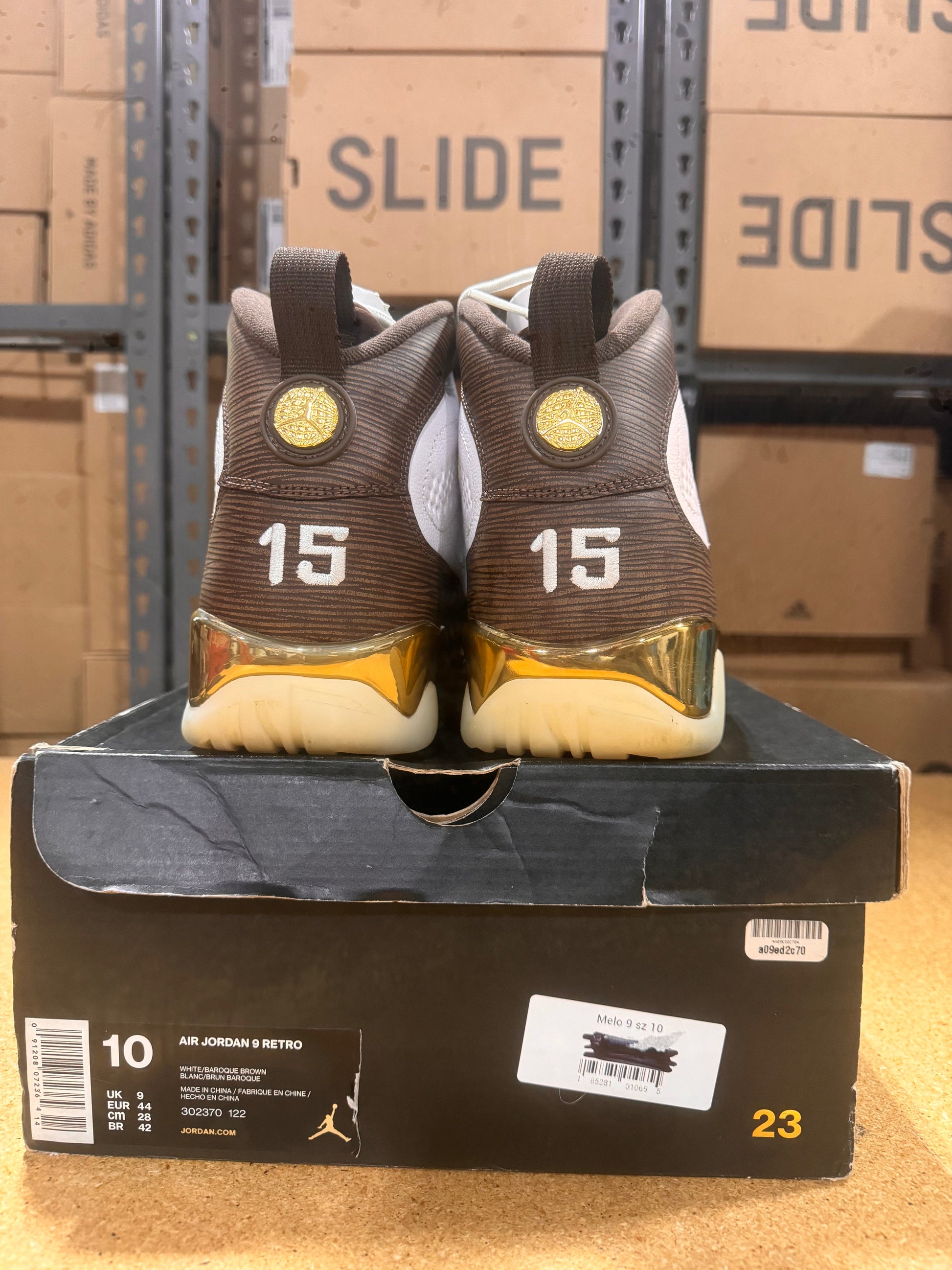 PRE OWNED Nike Jordan 9 Retro MOP Melo (2018)