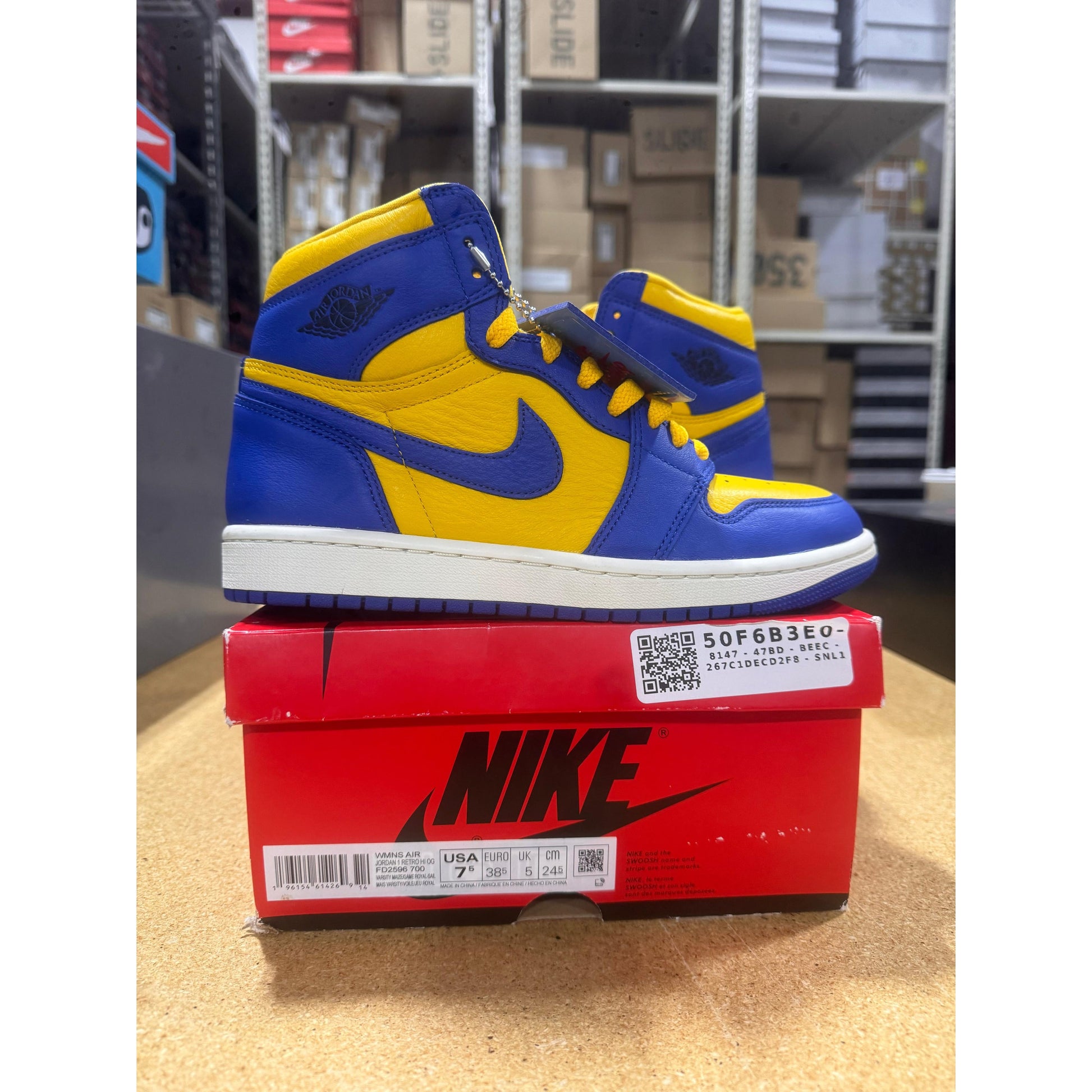 Jordan 1 Retro High OG Reverse Laney W *Conditional* DS