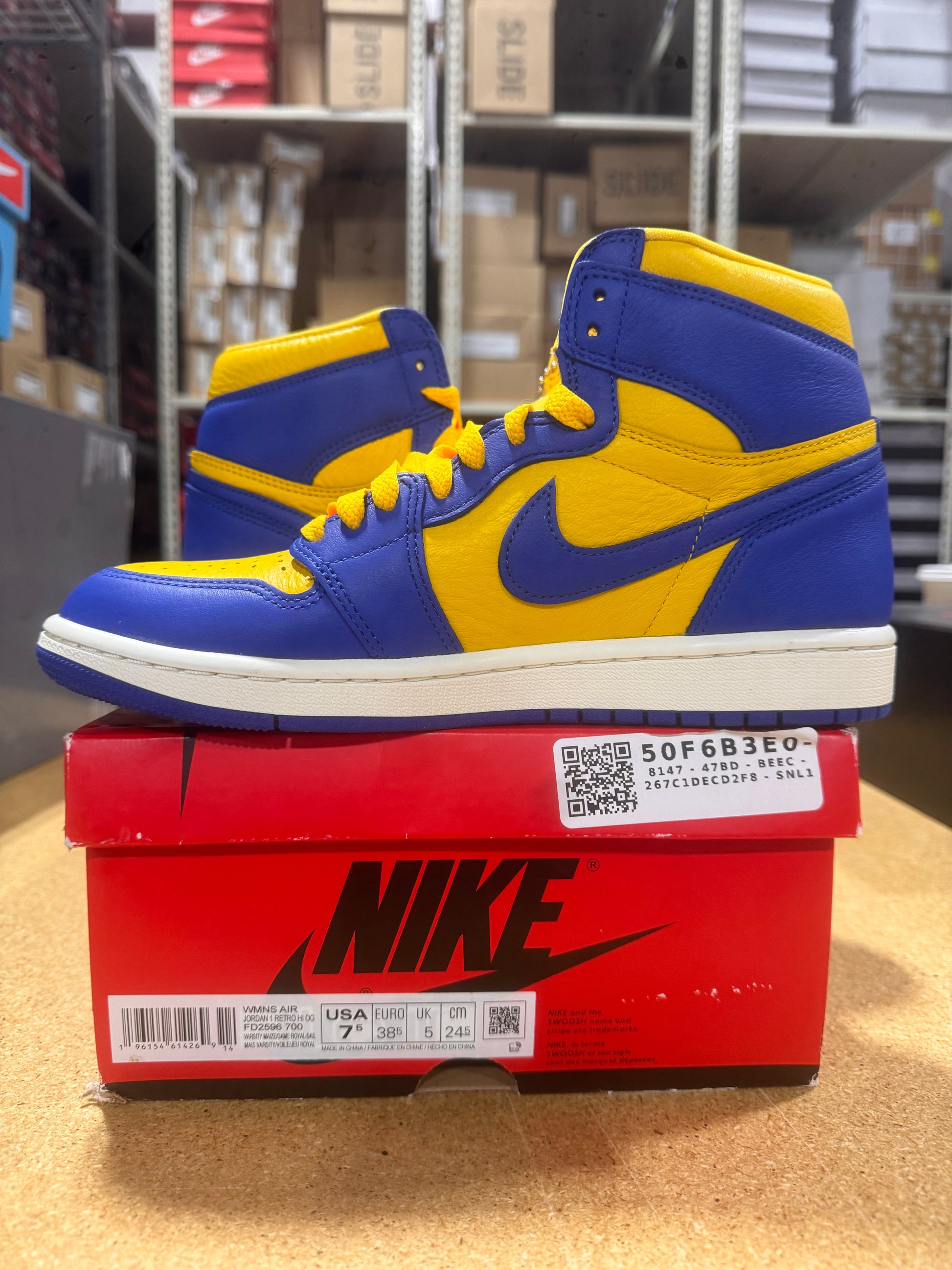Jordan 1 Retro High OG Reverse Laney W *Conditional* DS