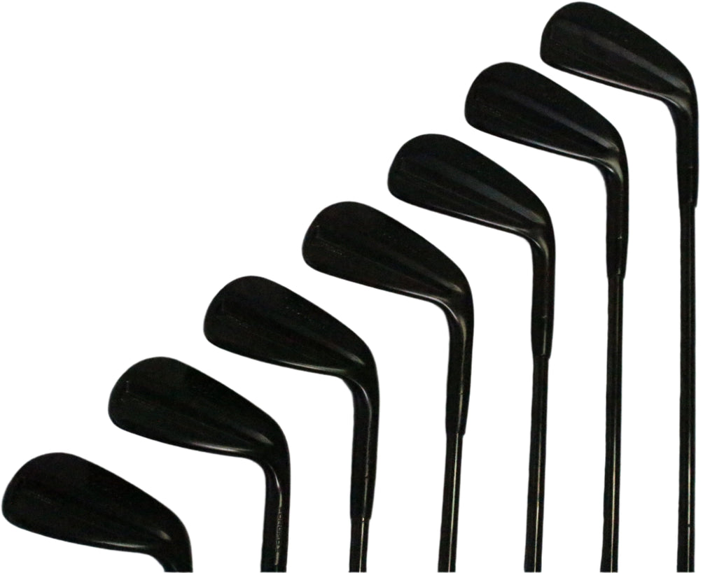 Pre-Owned Titleist Blacked Out T100 4-PW Iron set w/ Kbs Tour 130 S (Stiff) Shafts (Mint)