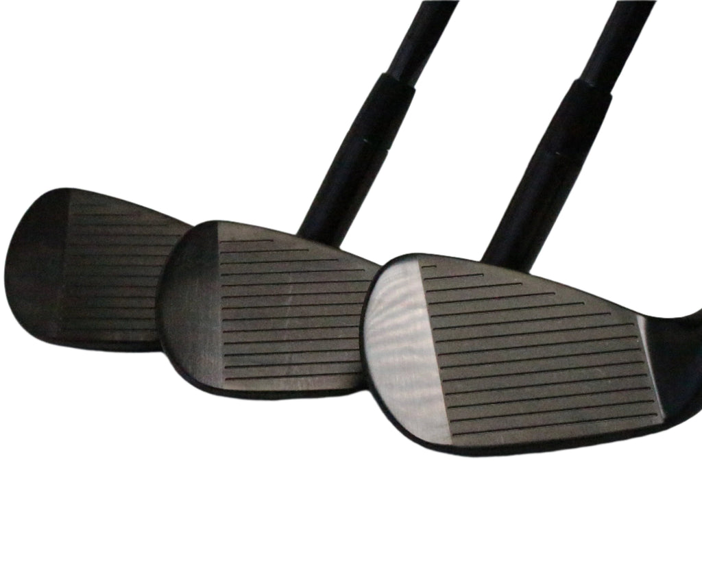Pre-Owned Titleist Blacked Out T100 4-PW Iron set w/ Kbs Tour 130 S (Stiff) Shafts (Mint)