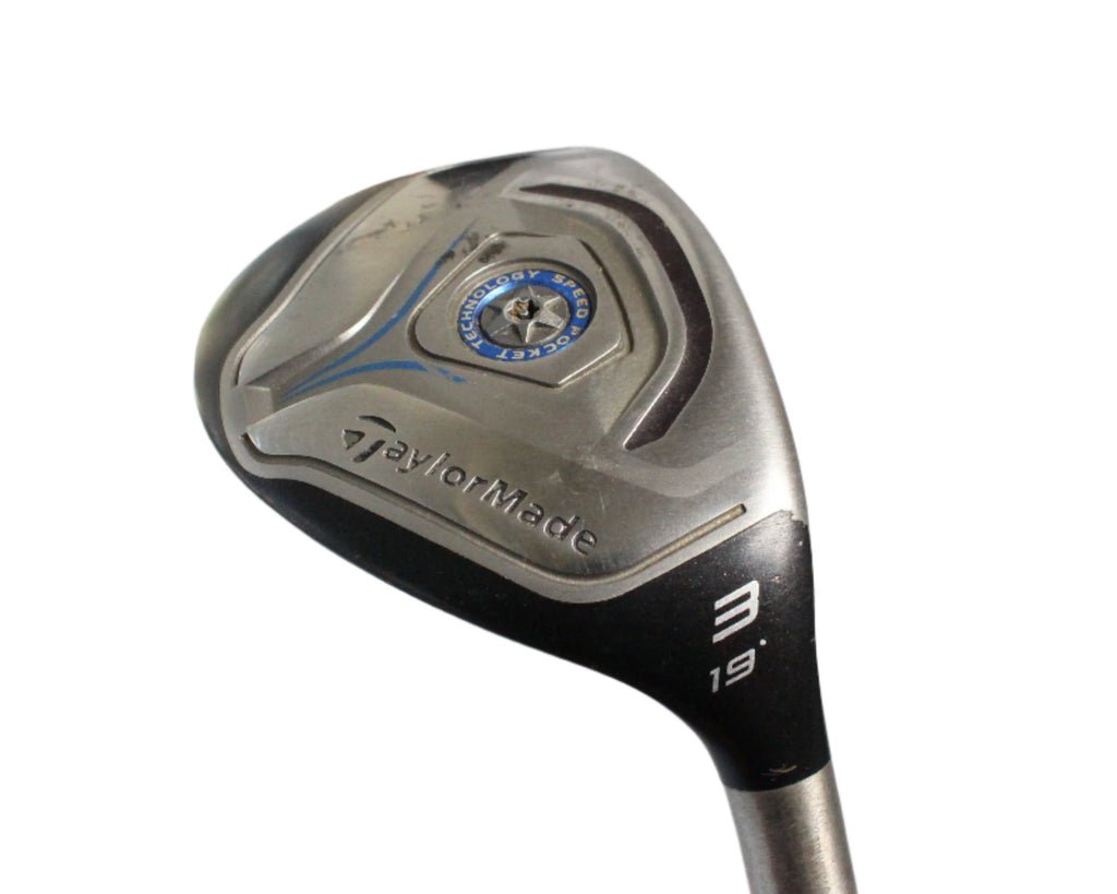 Pre-Owned TaylorMade Jetspeed: 3 Hybrid (19.0) W/ Velox T S (Stiff) (41 Inch) Shaft (Average)