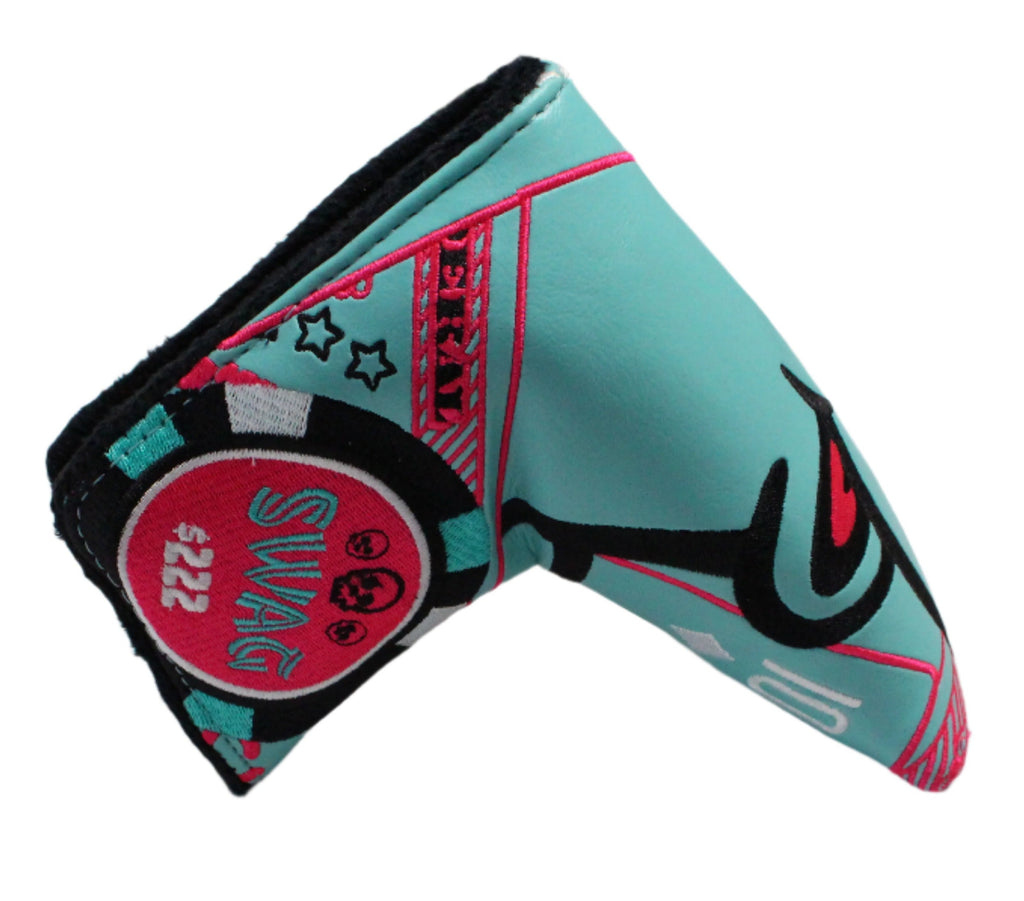Swag Golf - Flipper Stacked Flush Blade Putter Headcover *opened, no bag*