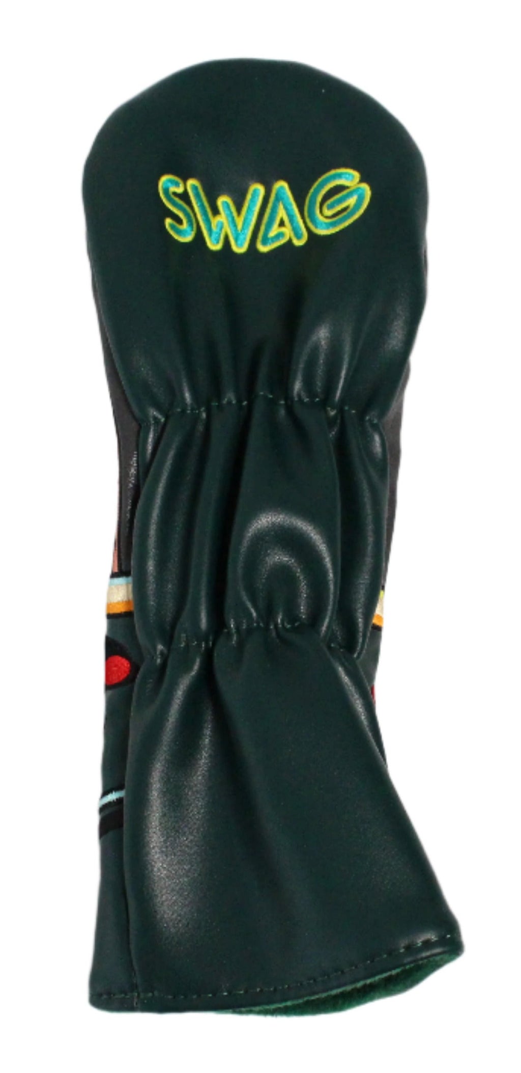 Swag Golf - Neon Green/Yellow "Game Over" Stacked Skulls Fairway Wood Headcover *opened, no bag*