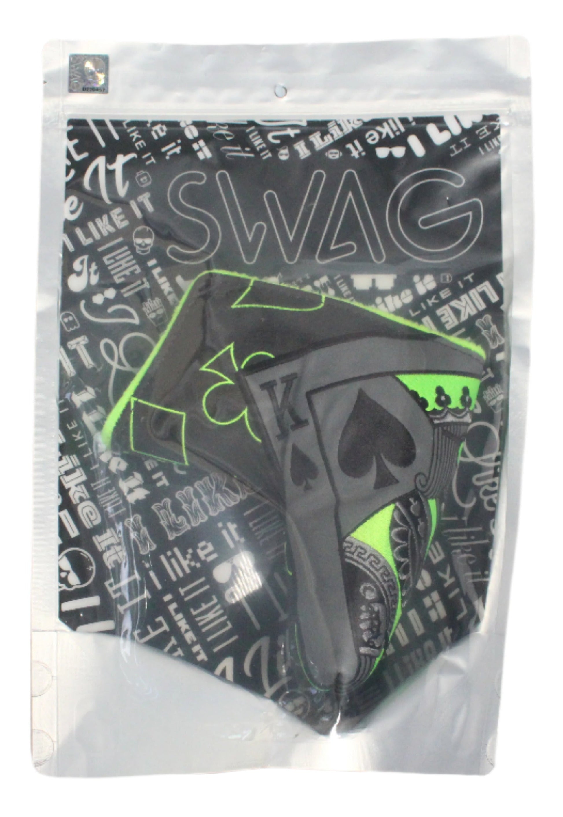Swag Golf - Neon Green Roulette King Blade Putter Headcover *opened, no bag*
