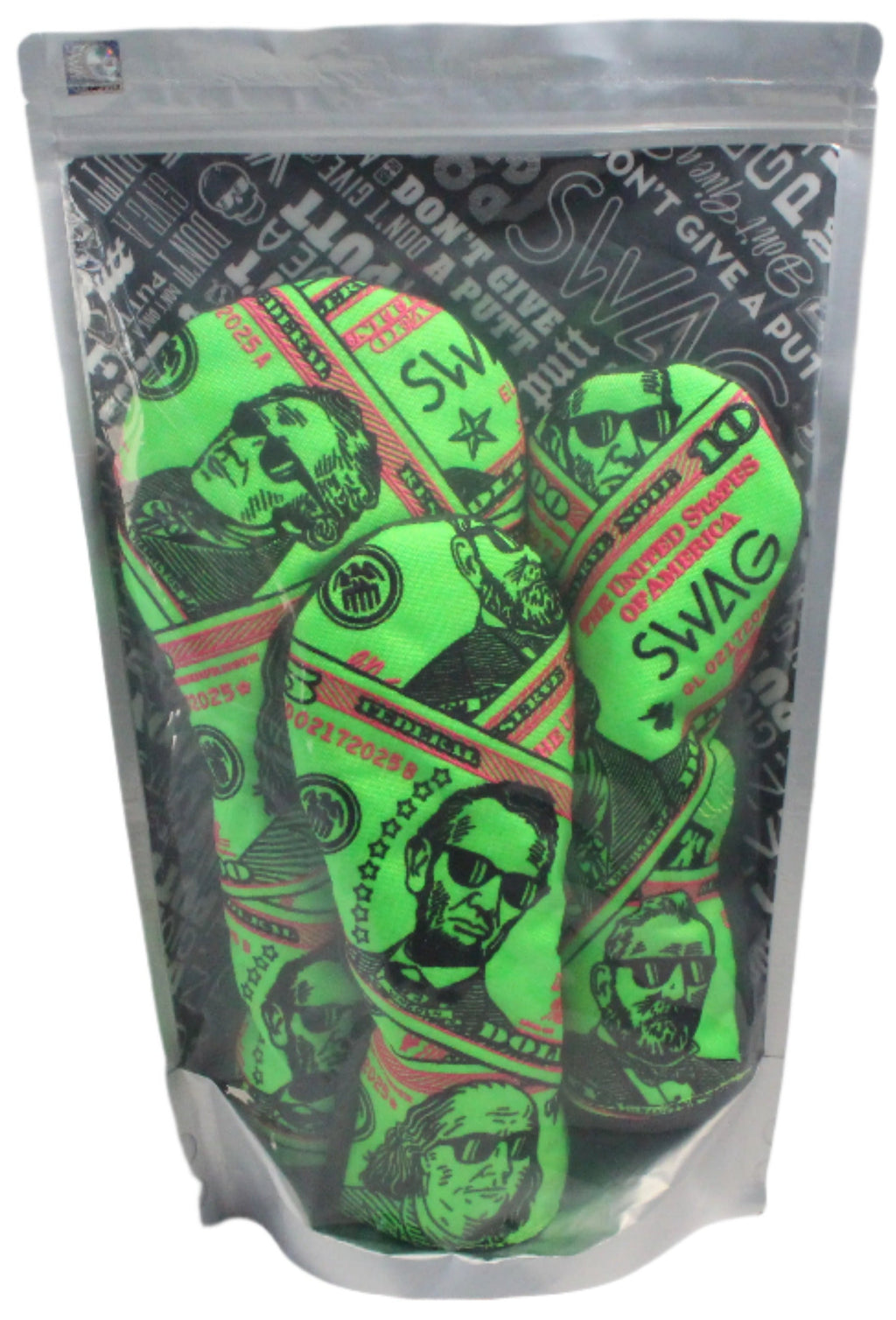 Swag Golf - Almighty Dollar 5.0 Fairway Wood Headcover Set