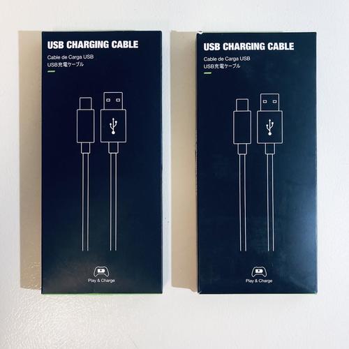 PS4 Controller Charger 4 Cables 10ft Nylon Braided Micro USB Charging Cable