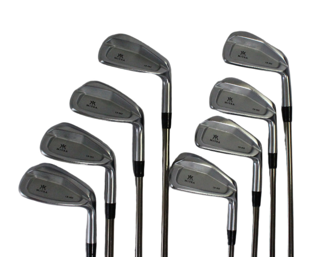 Pre-Owned Miura Cb-302: Iron Set (4-PW, GW) W/ Recoil ESX 460 f3 (Regular)  Graphite Shaft (Average)