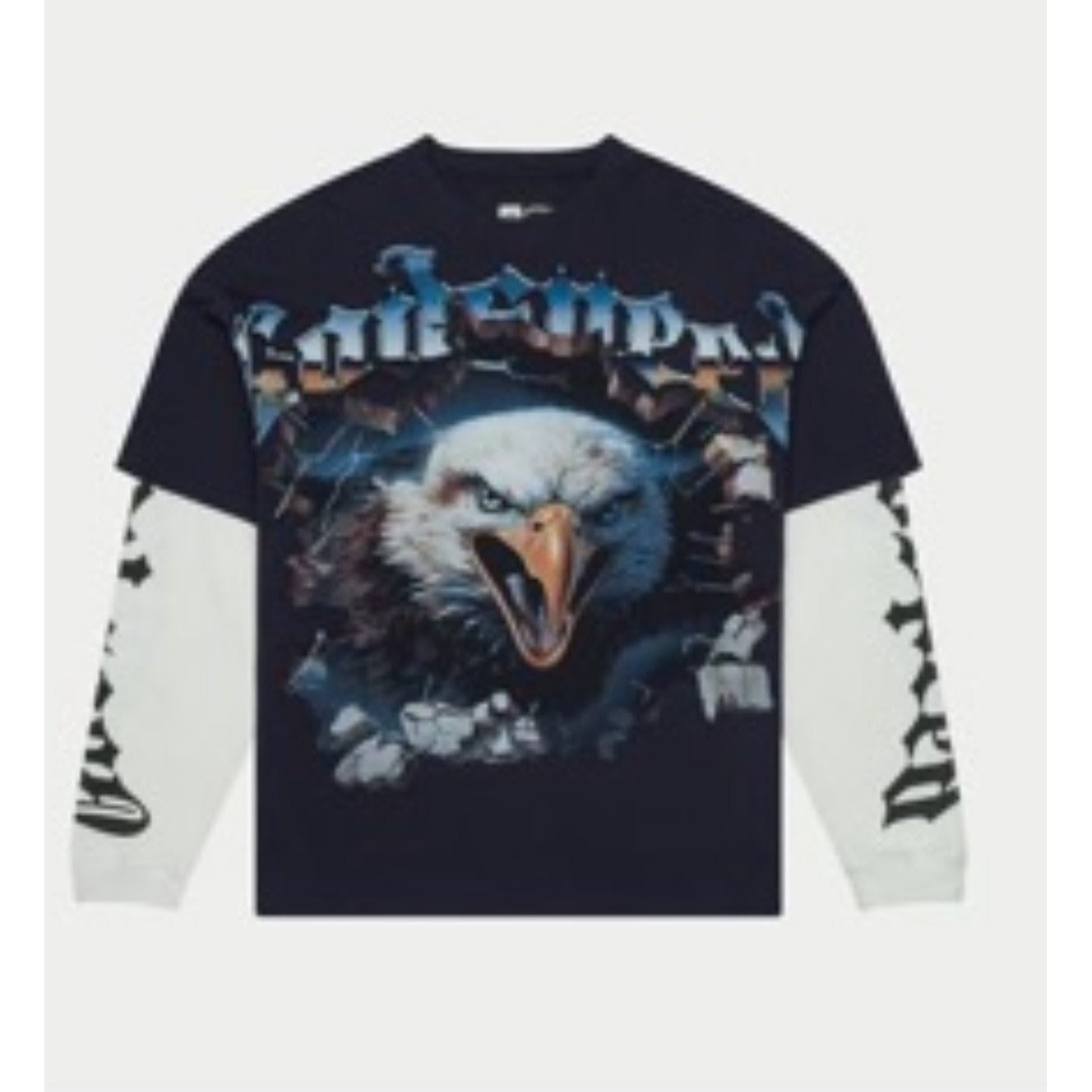 Godspeed Spirit Animal Layered T Shirt (Navy)