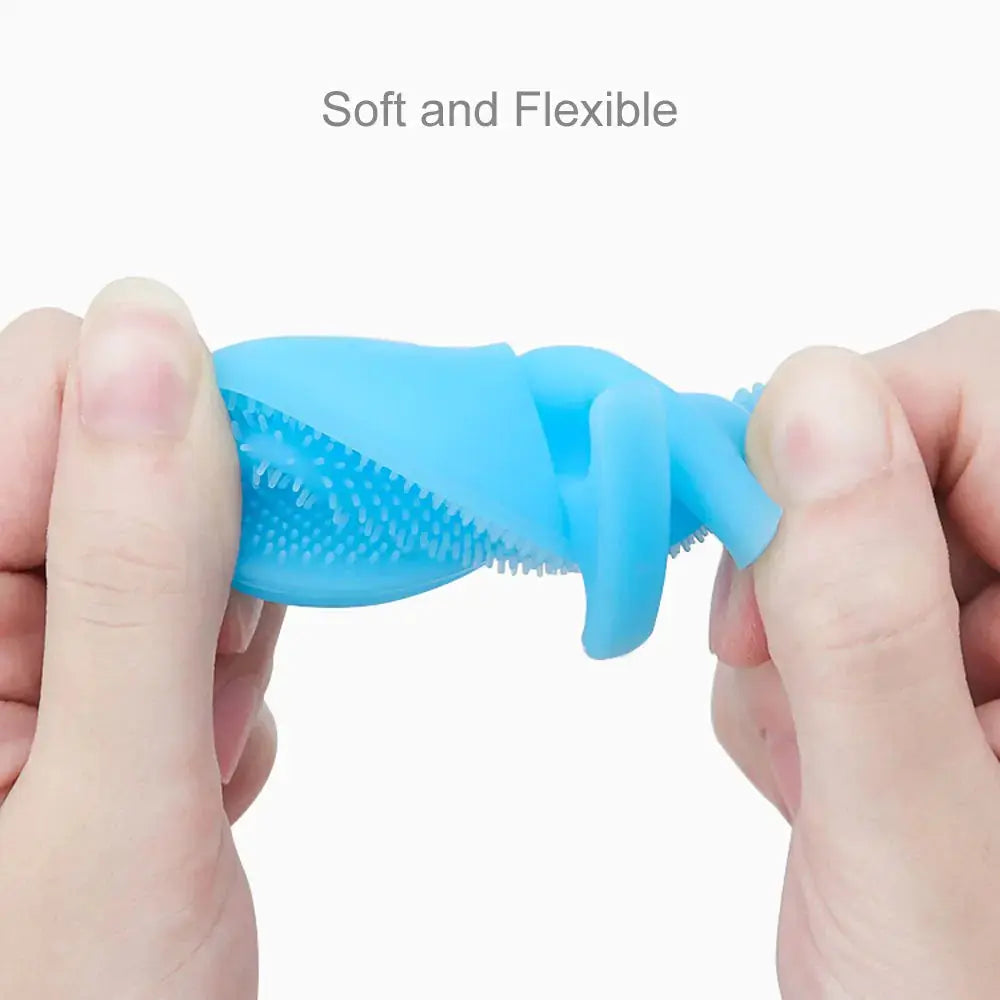 INNERNEED Super Soft Silicone Face Cleanser & Massager Brush (Pack of 4) – For Sensitive & Delicate Skin – Mix Color