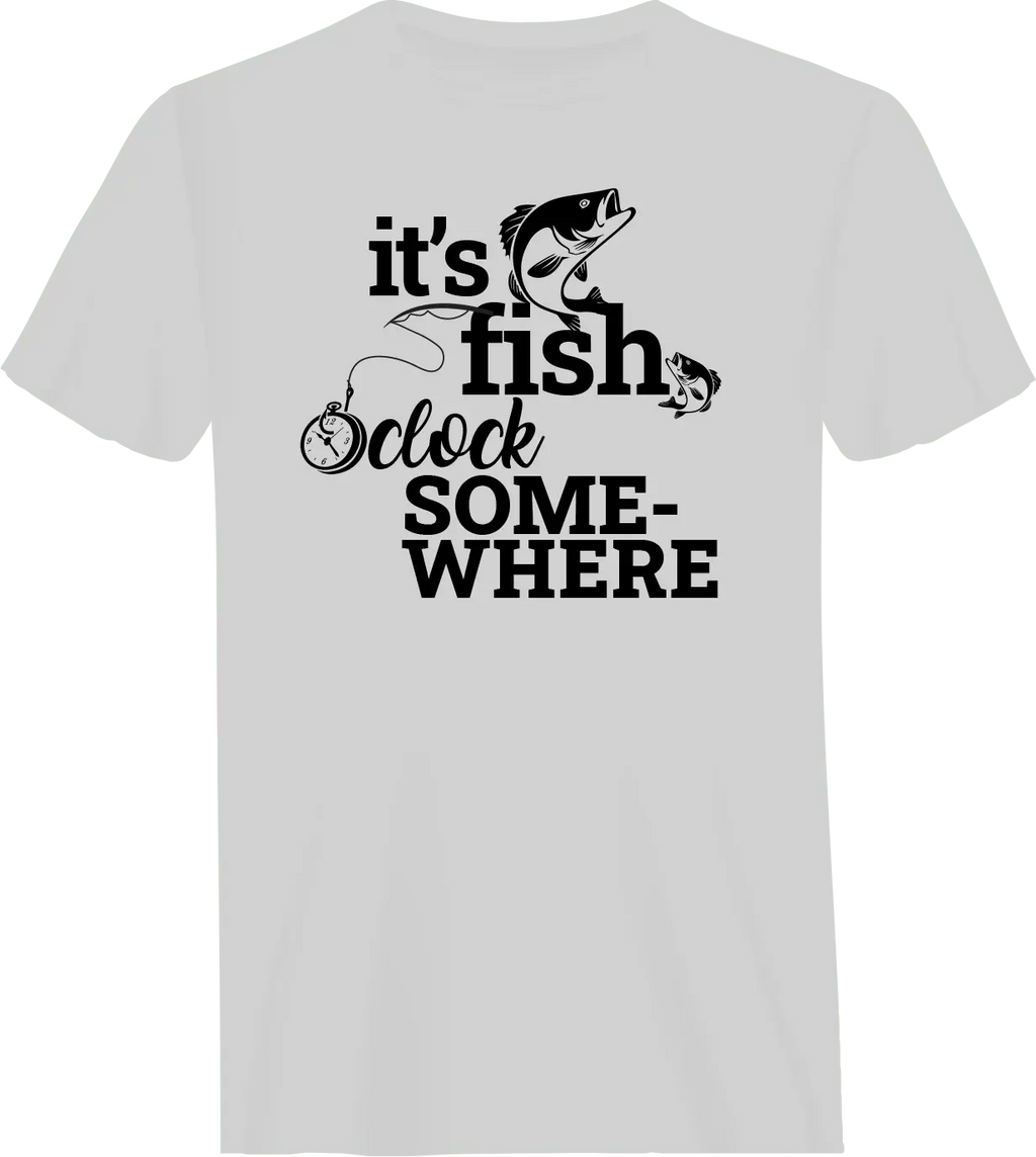 Its Fishing o'Clock T-Shirt for Men