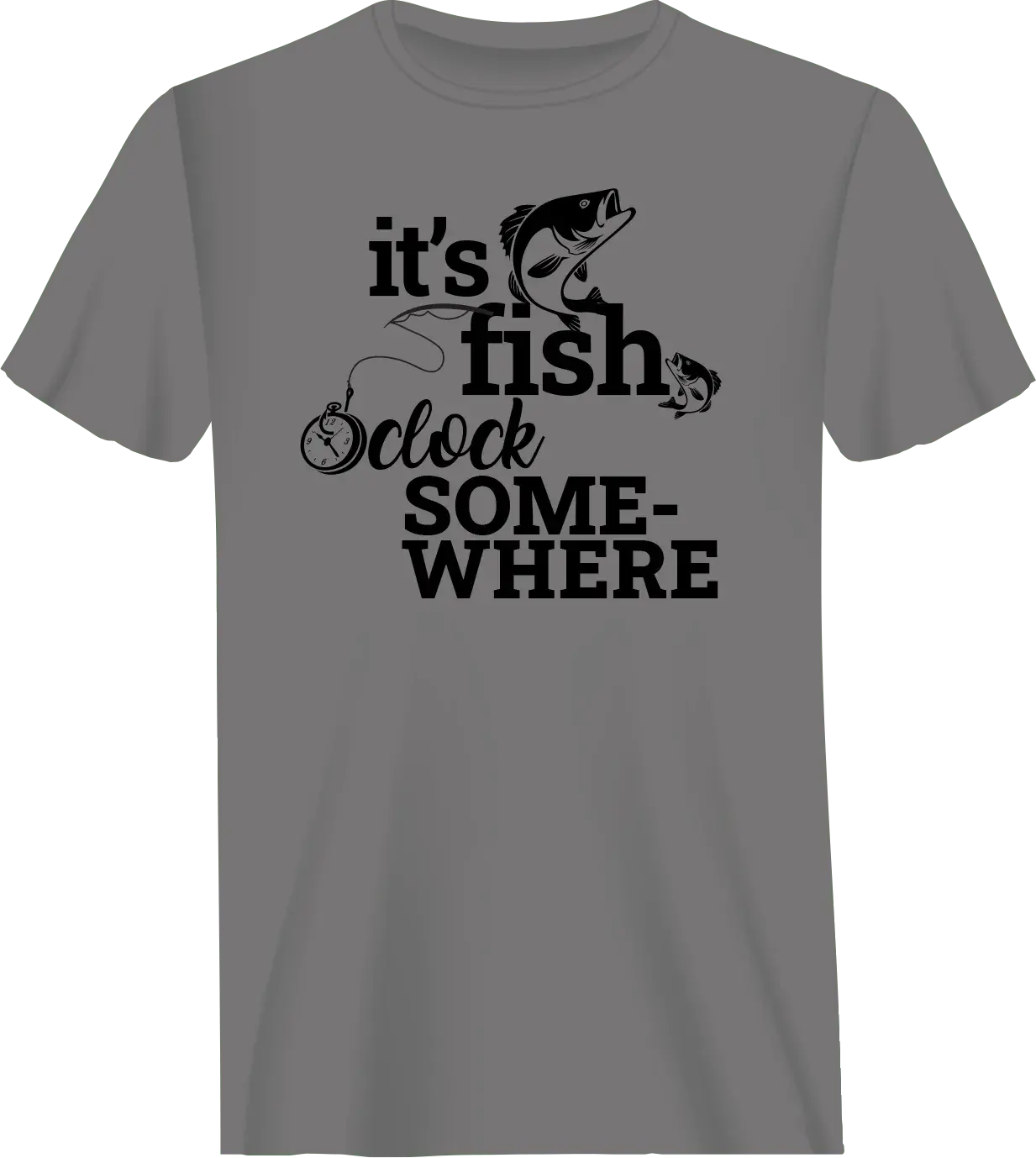 Its Fishing o'Clock T-Shirt for Men