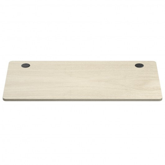 55" x 28" Universal Tabletop for Standard and Standing Desk Frame-Natural